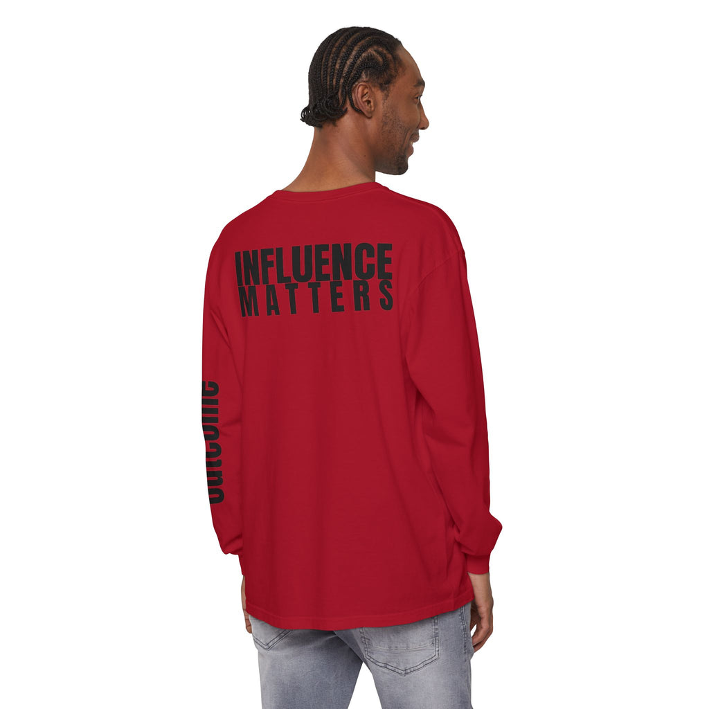 Influence Matters Unisex Long Sleeve T-Shirt - Inspirational Casual Wear