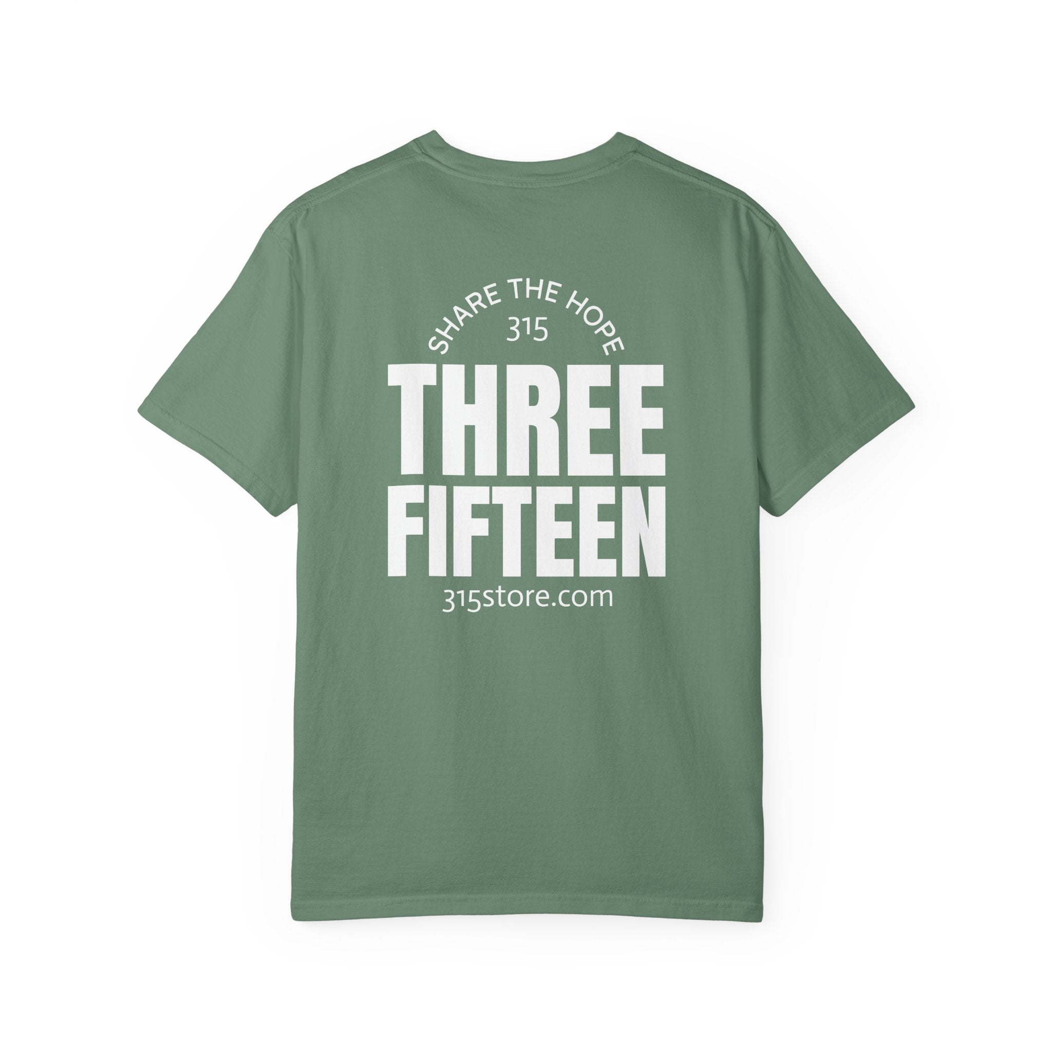 1 - Multi Colors Share the Hope Three Fifteen Graphic T-Shirt