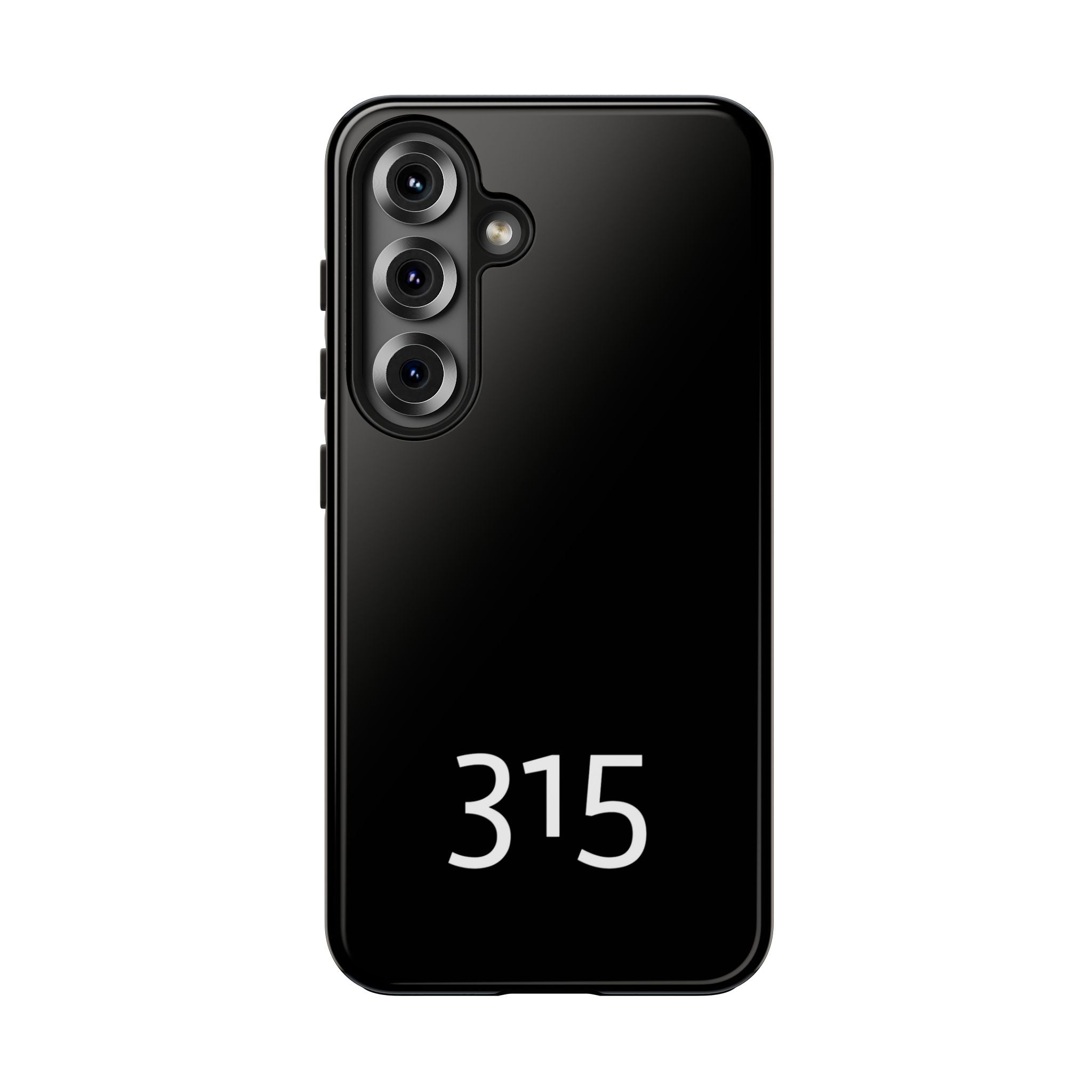 36 - Phone case 315 Tough Phone Case — Motivational Black Protective Cover