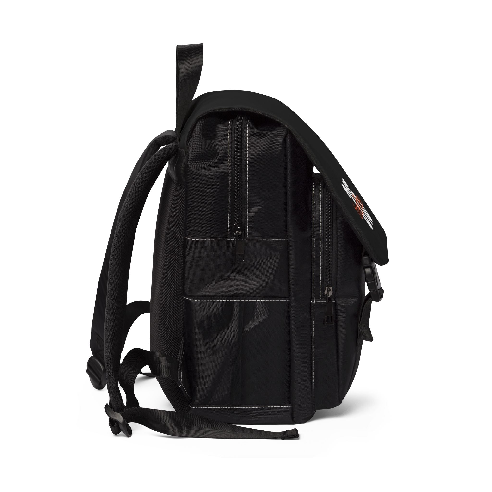34 - Backpack Bold 315 — Minimal Black Shoulder Backpack