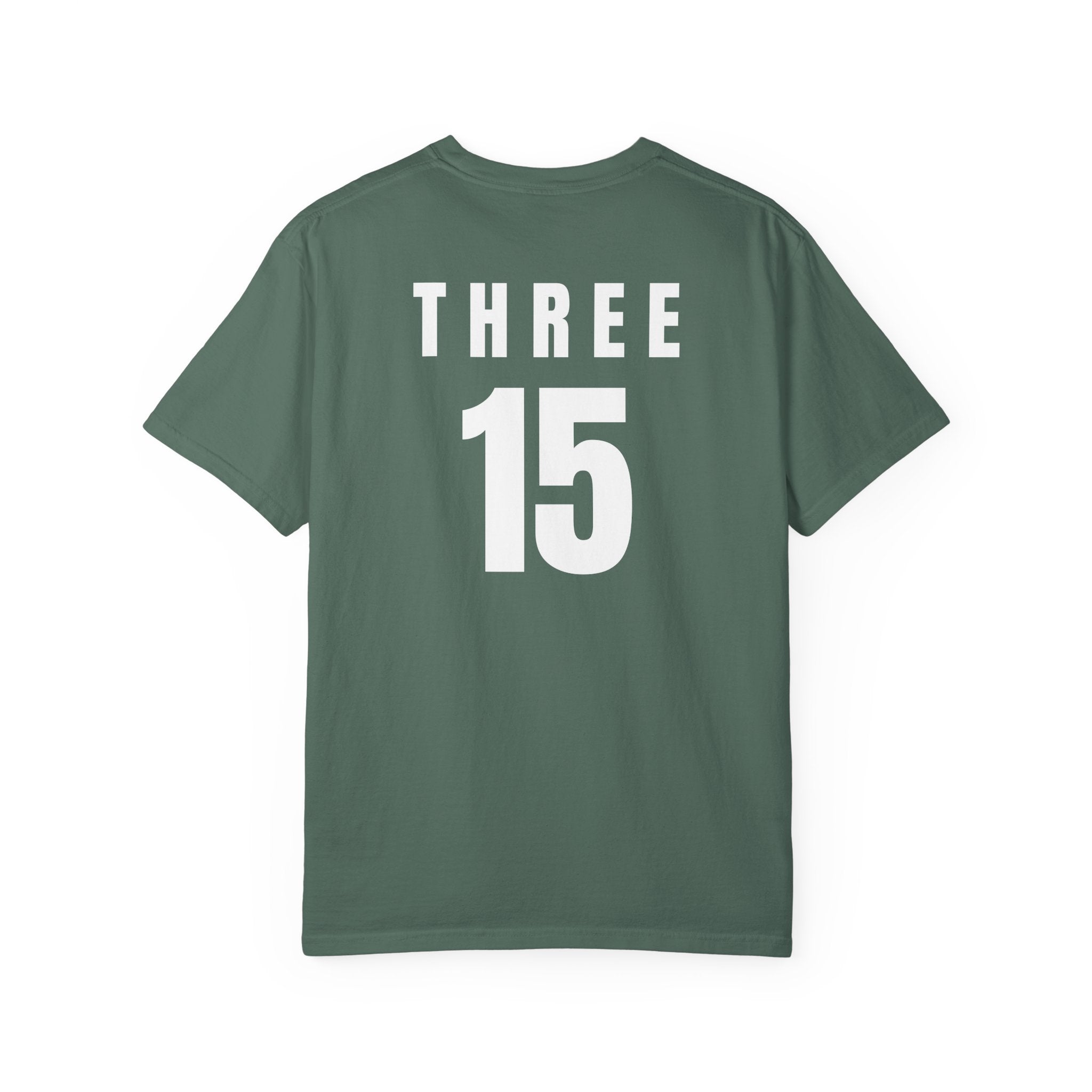 1 - Three 15 Multi Colors Front and Back Graphic T-Shirt