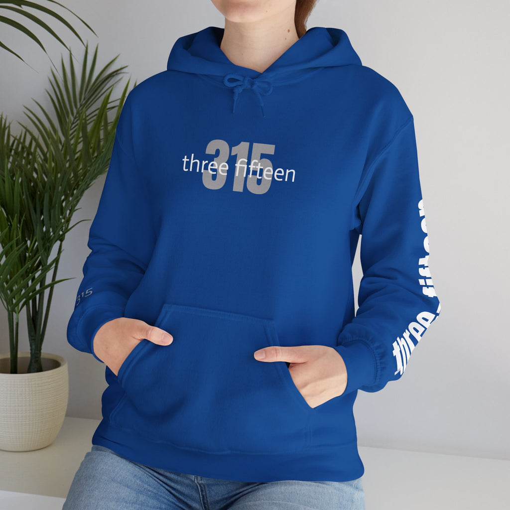 16 - Multi Color Printed Bold 315 Three Fifteen Inspirational Quote Hoodie - This Isn't The End Of My Story