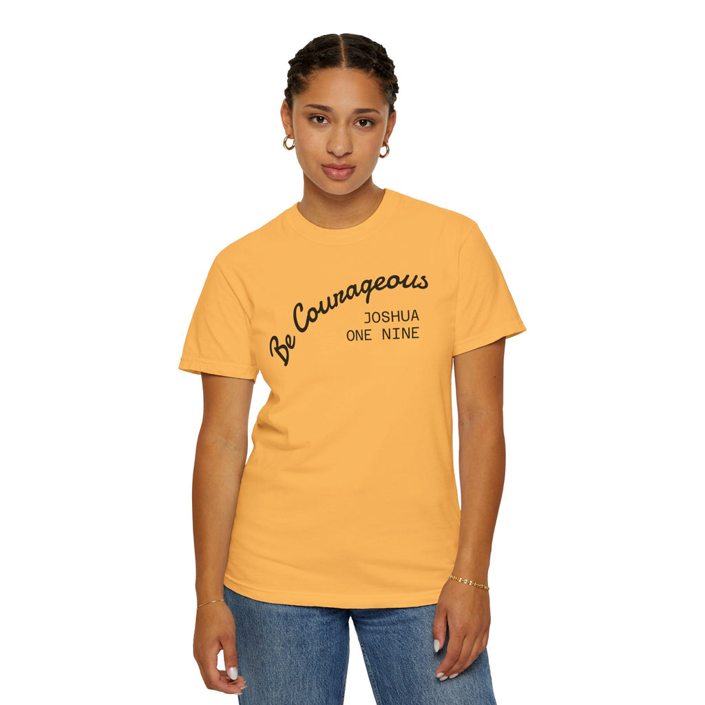 01 - Courageous Joshua One Nine Multi Colors Graphic T-Shirt