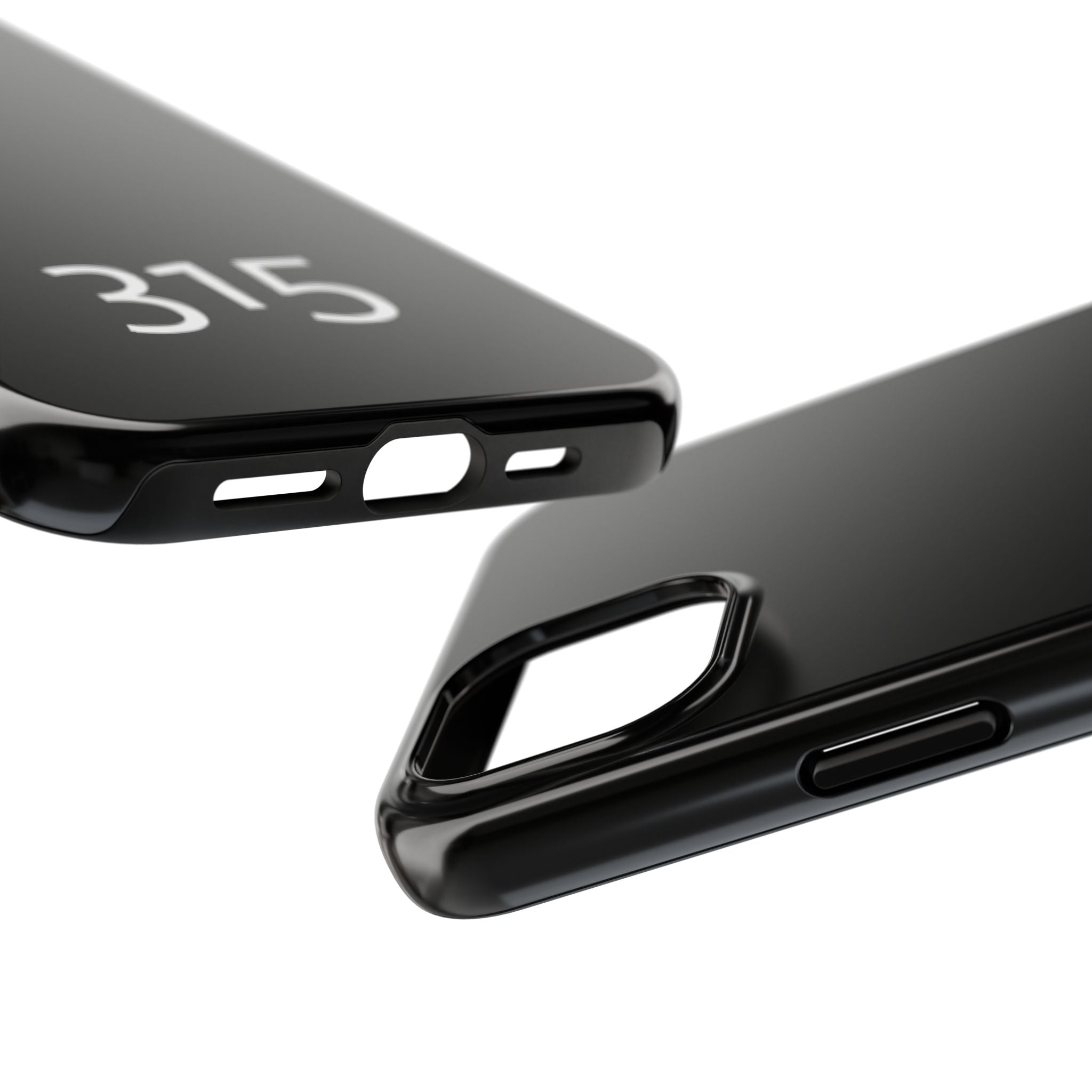 36 - Phone case 315 Tough Phone Case — Motivational Black Protective Cover
