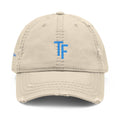 3 - Hat Distressed Embroidered TF Three Fifteen Dad Hat - Casual Chic Accessory