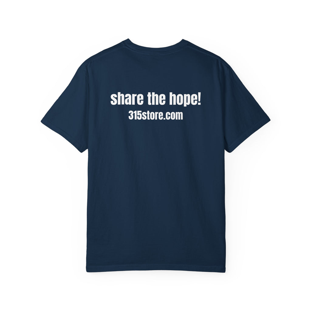 Multi Colors 315  "Share the Hope" Graphic T-Shirt