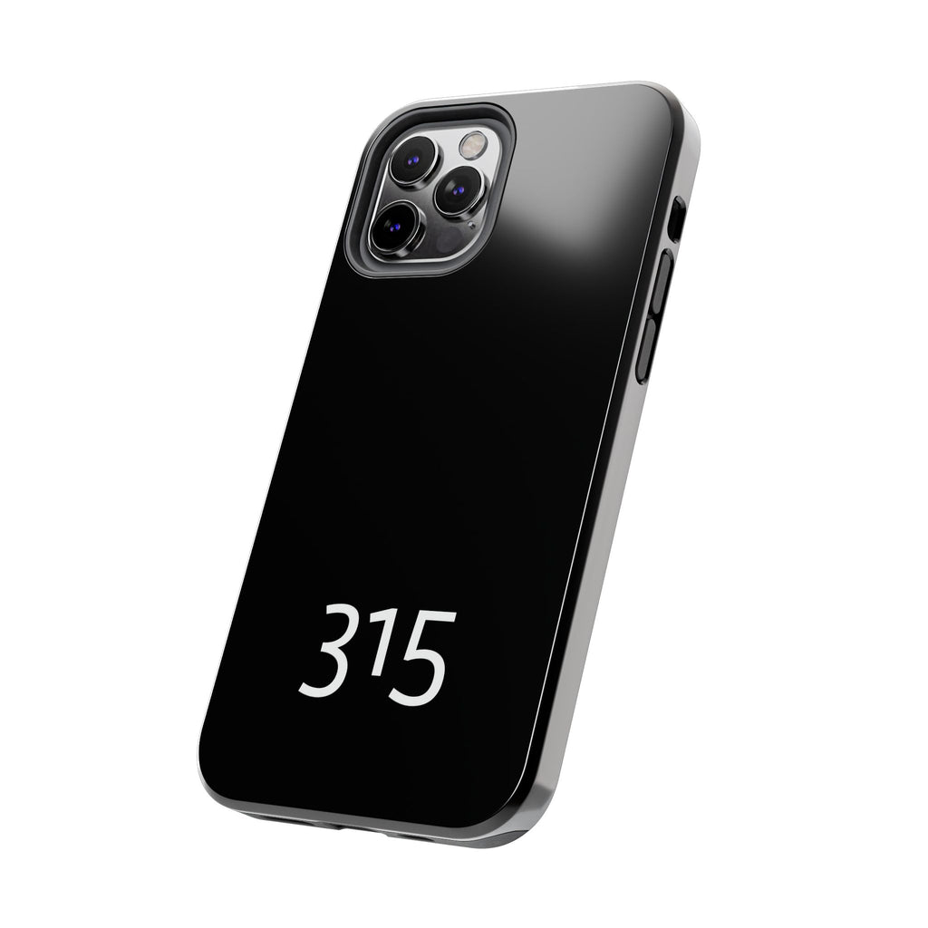 36 - Phone case 315 Tough Phone Case — Motivational Black Protective Cover
