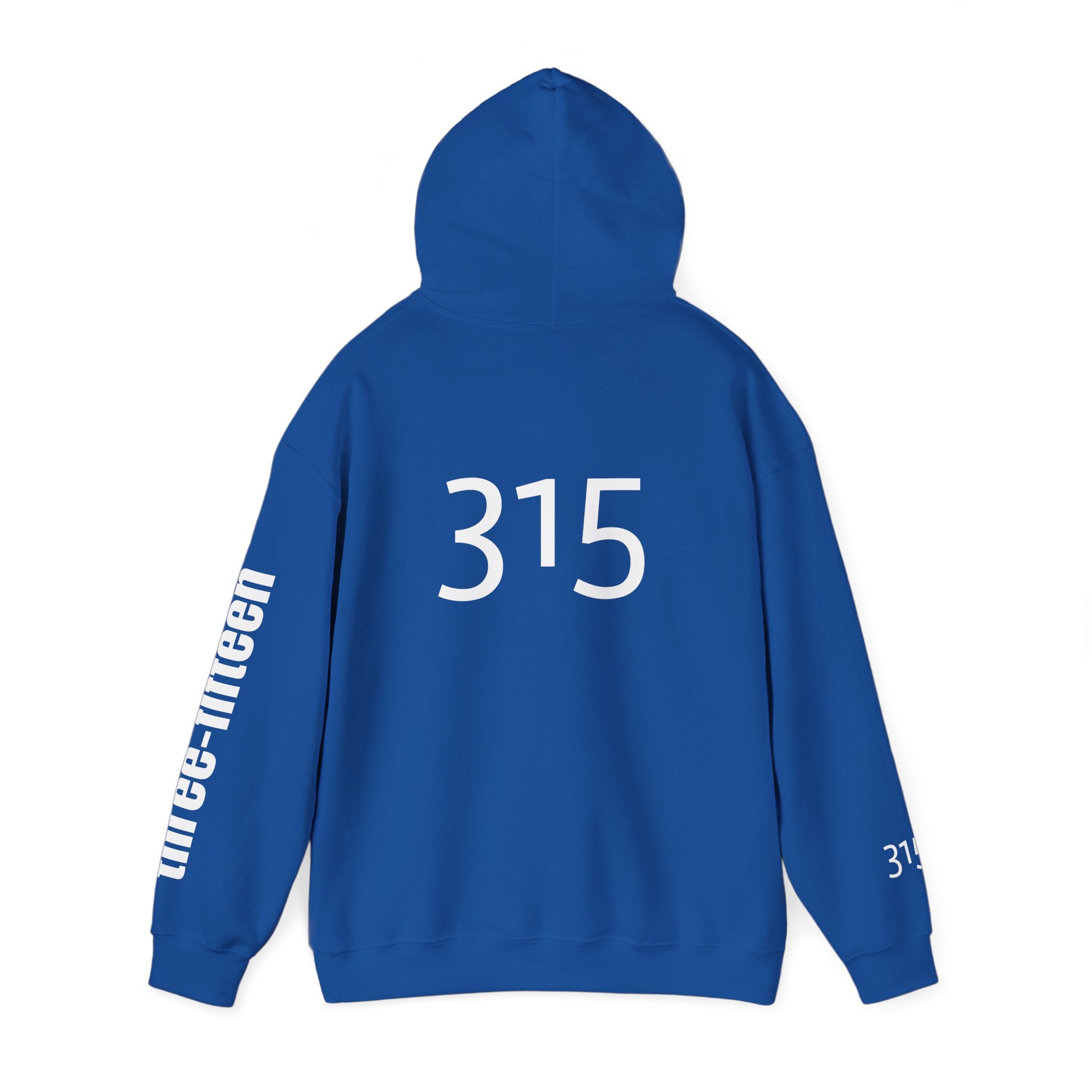 16 - Multi Color Printed Three-Fifteen Inspirational Quote Hoodie - This Isn't The End Of My Story