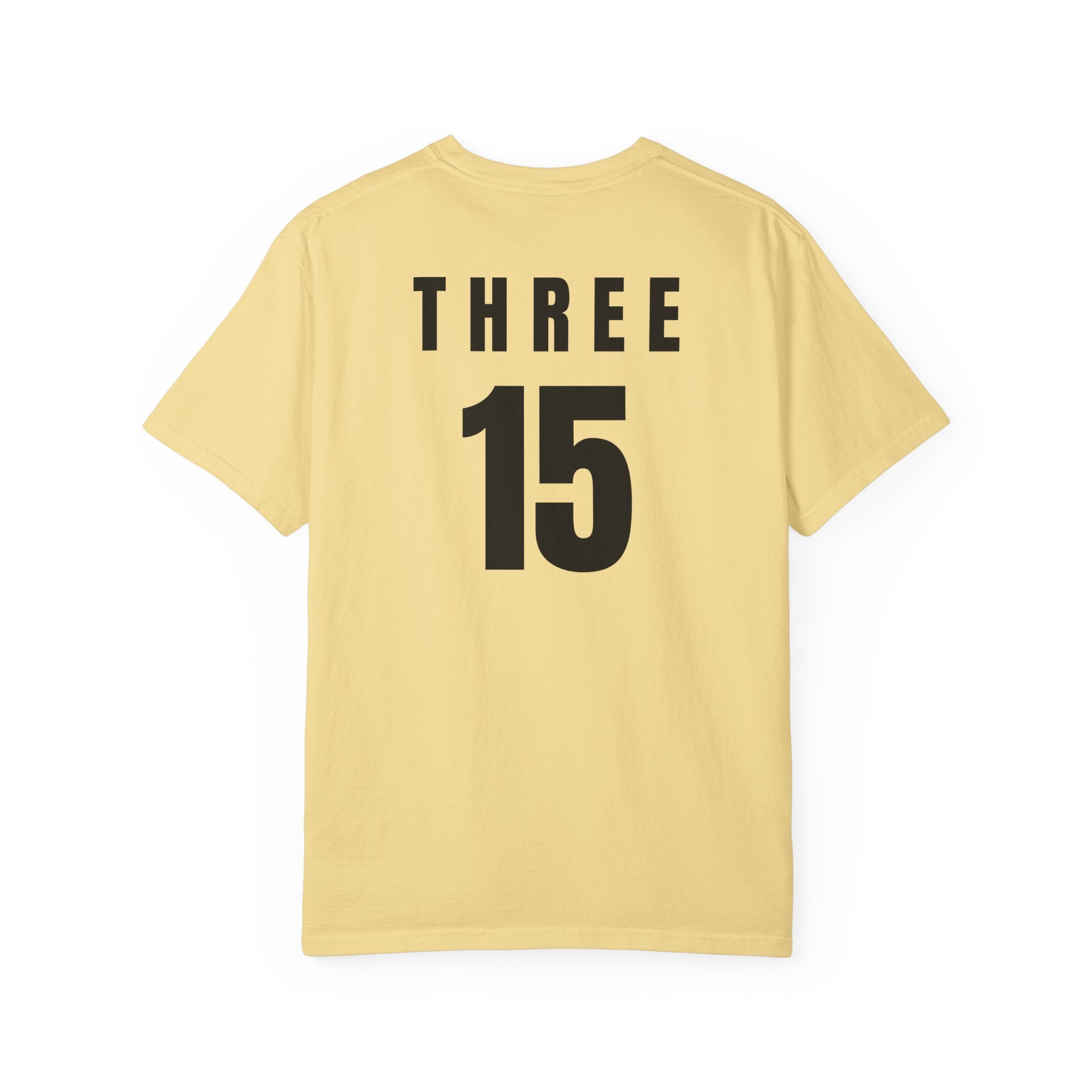1 - Three 15 Multi Colors Front and Back Graphic T-Shirt
