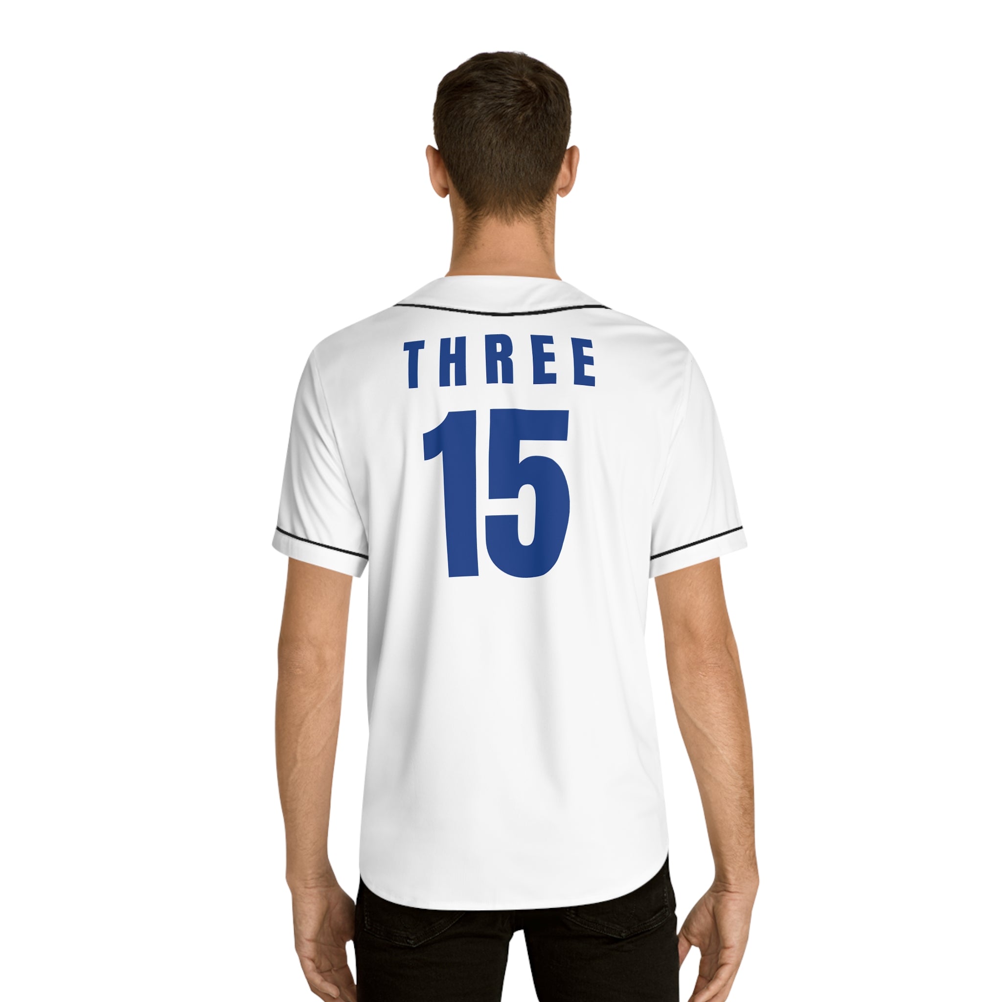 112 - TF Stylish Men's Baseball Jersey with Custom Number 315