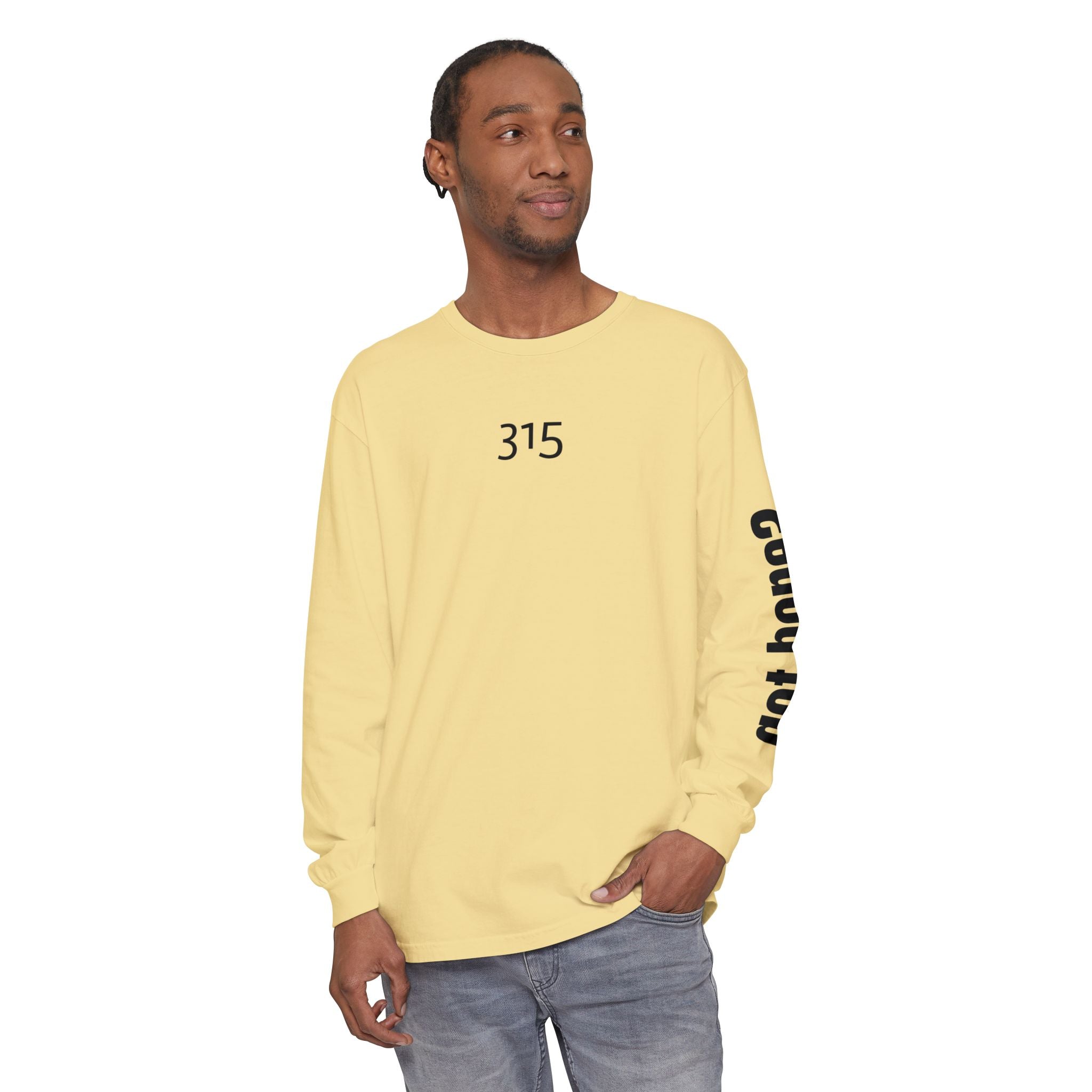 315 It’s the Journey Unisex Long Sleeve T-Shirt - Inspirational Casual Wear