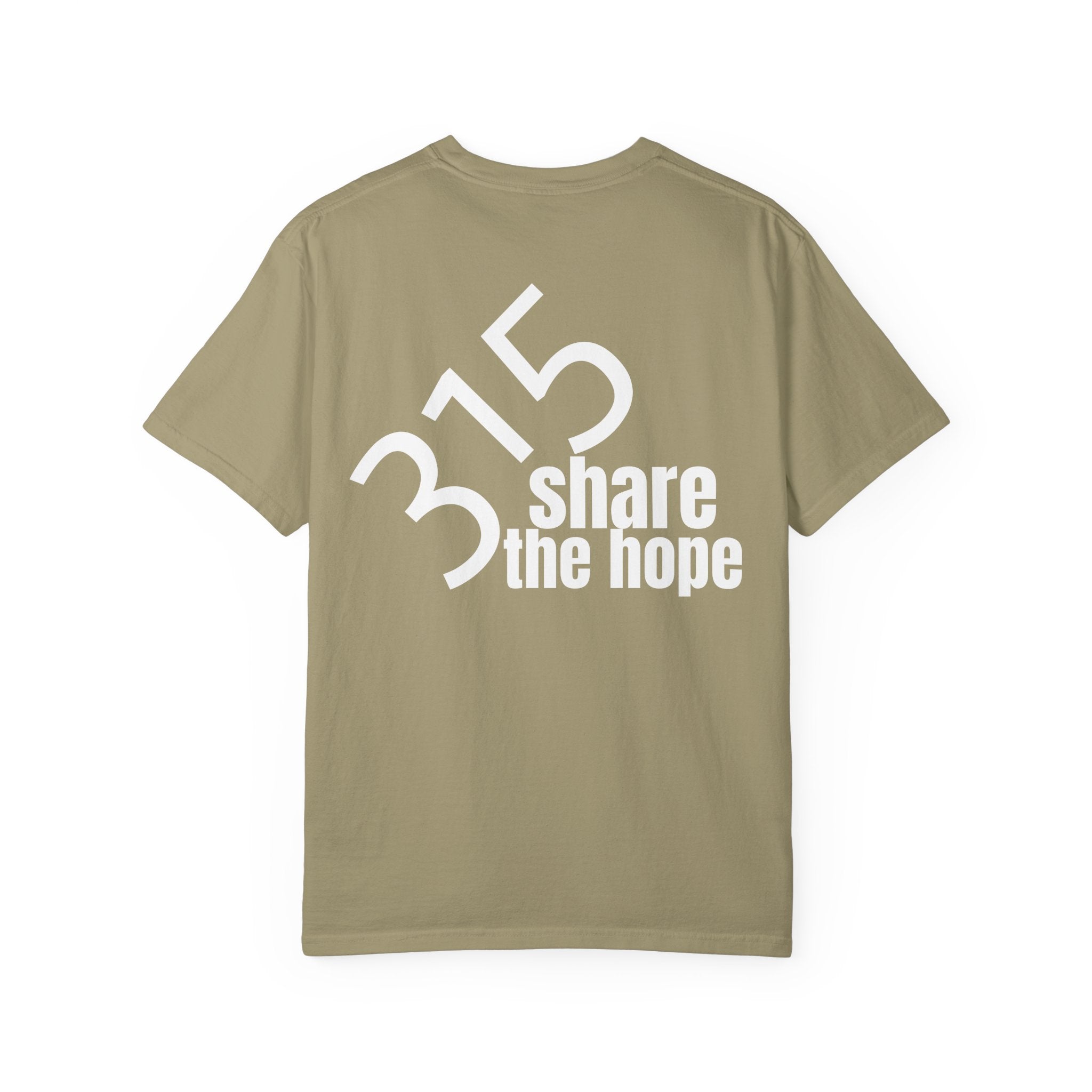 1 - Multi Colors 315 "Share the Hope" Graphic T-Shirt