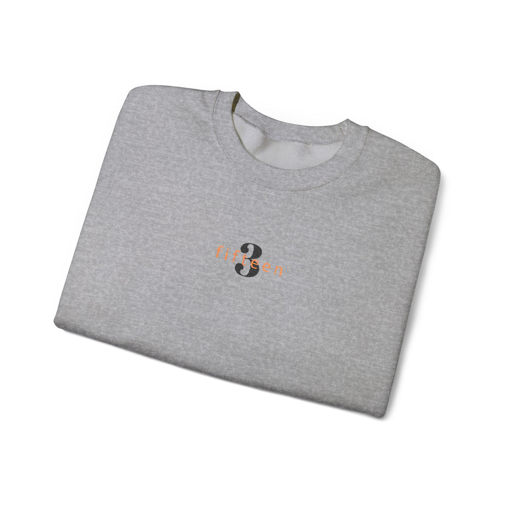 15 - Embroidered 3 Fifteen Crewneck Sweatshirt