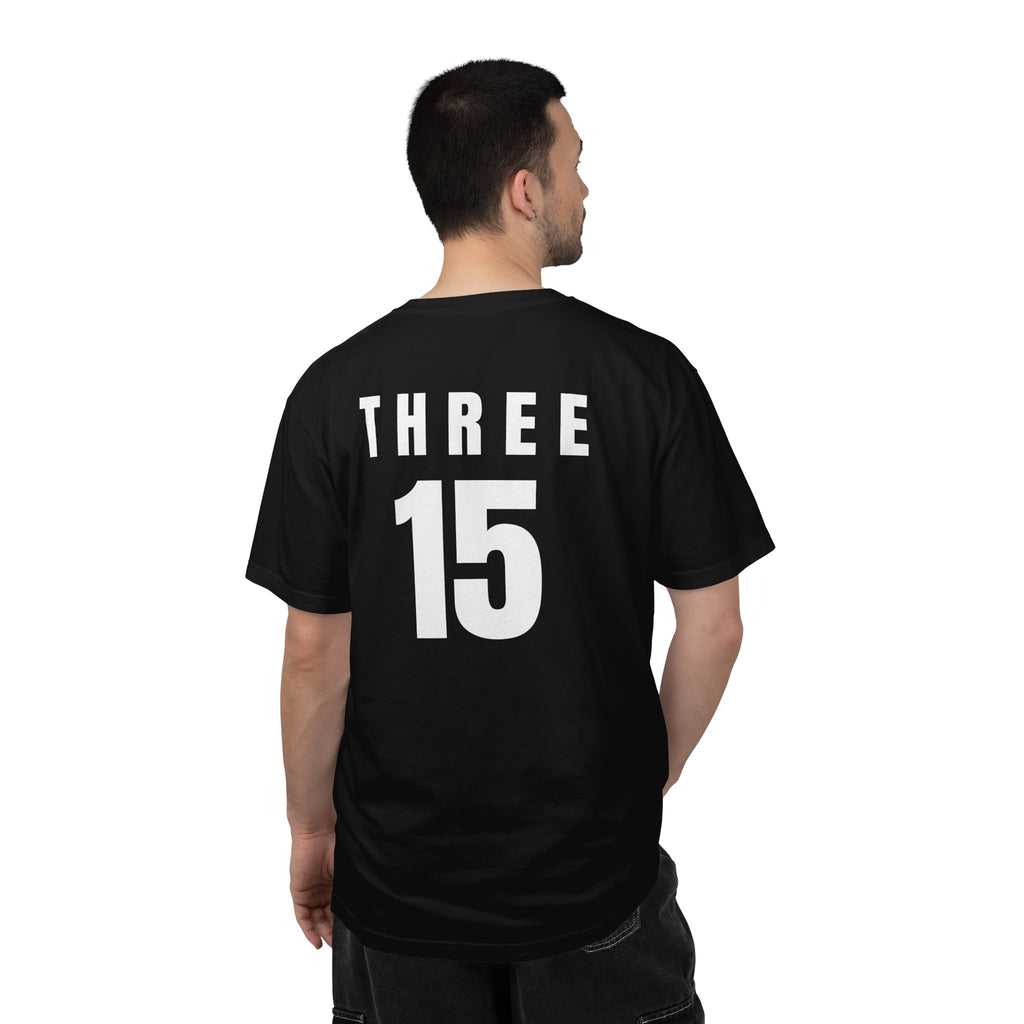 1 - Three 15 Multi Colors Front and Back Graphic T-Shirt