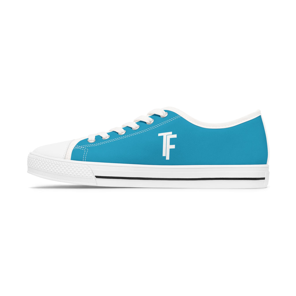31 - Women's Low Top Sneakers TF — Minimal Grey Canvas Shoes with '315' Side Print