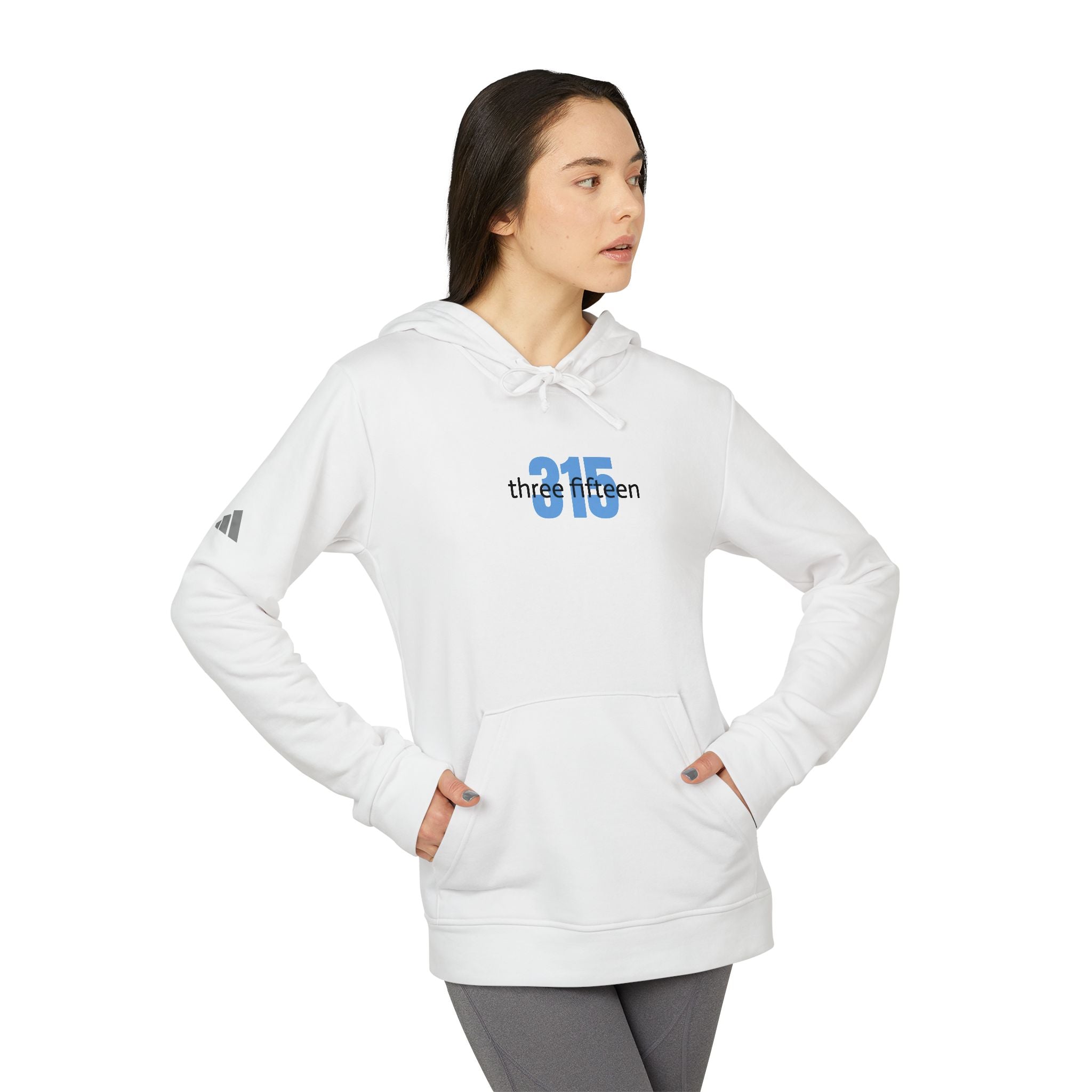 16 - Three Fifteen Adidas Hoodie (315 Back Print)