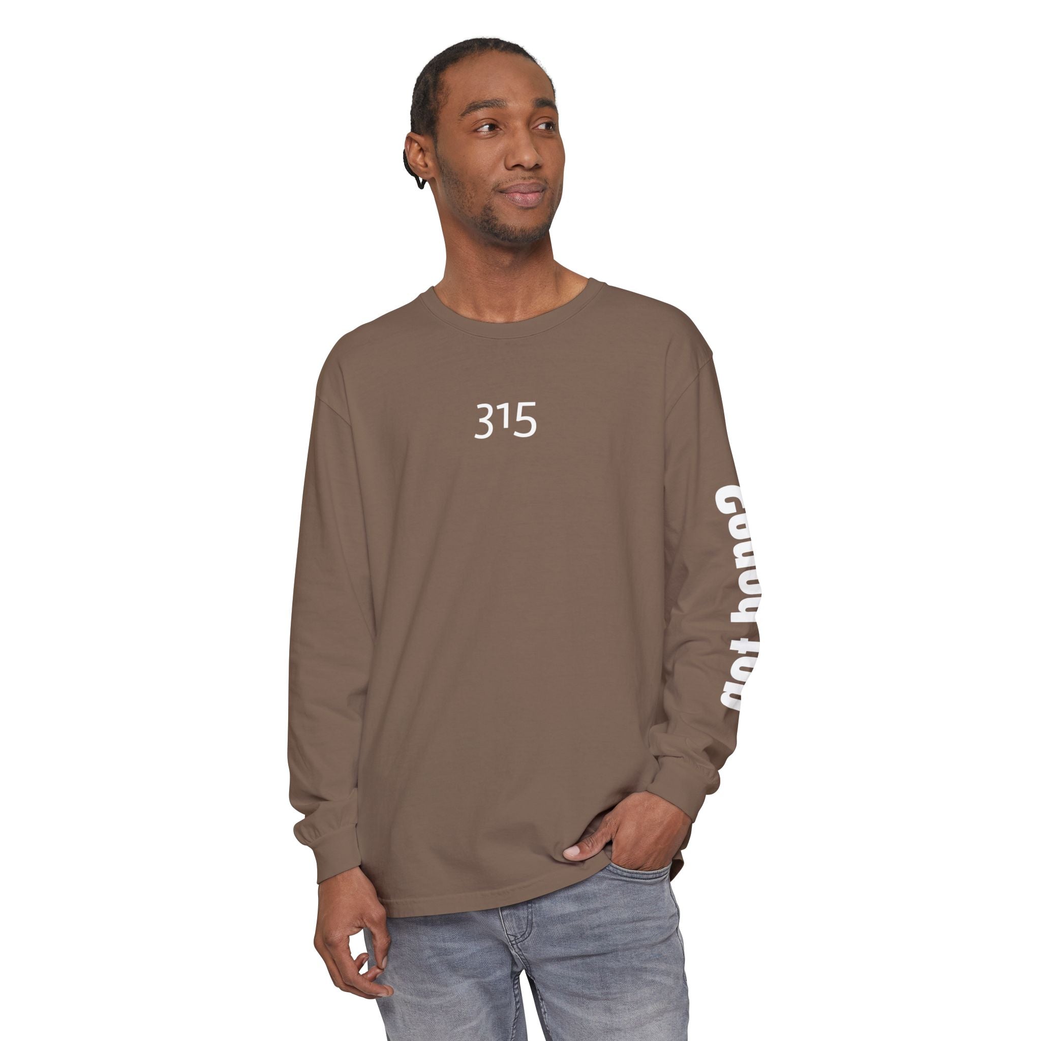 315 A Helping Hand Unisex Long Sleeve T-Shirt - Inspirational Casual Wear