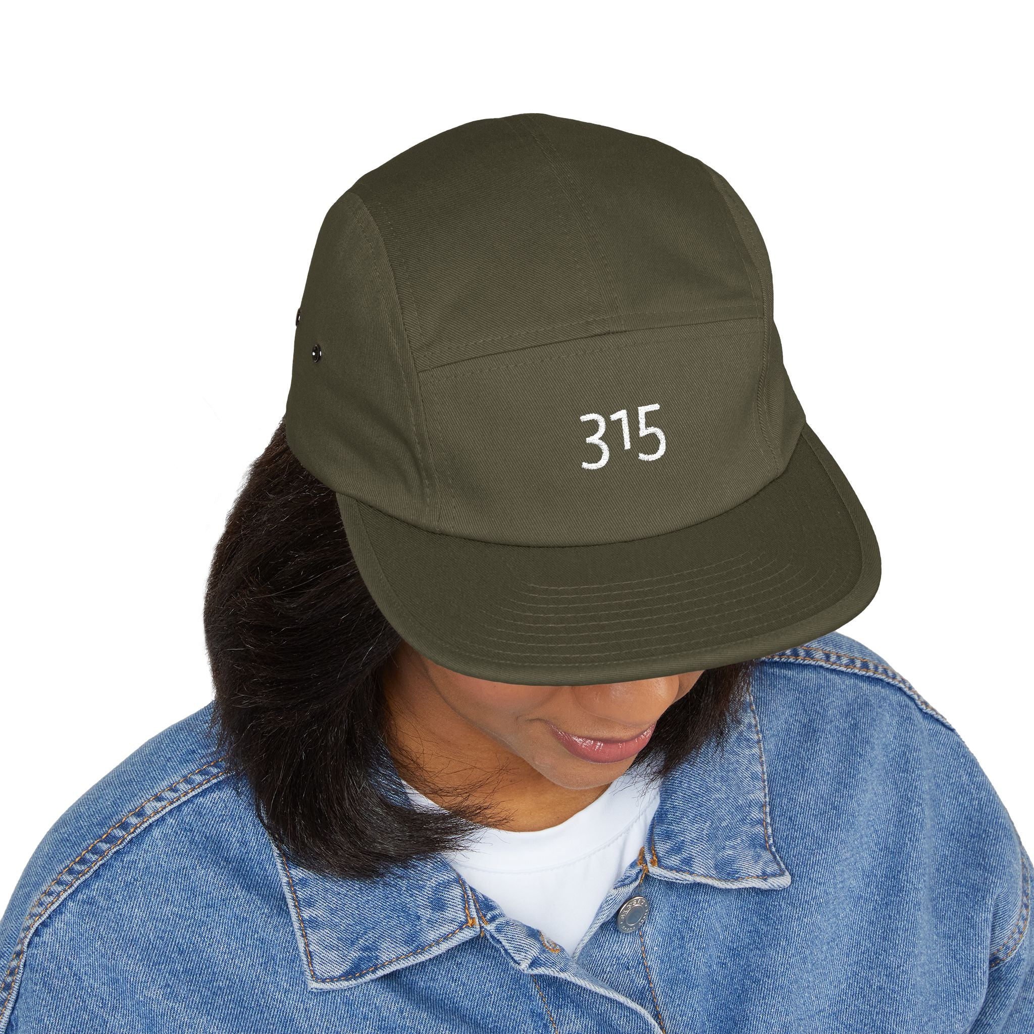 3 - Hat Embroidered 5 Panel Cap - Casual Streetwear with Unique Design (315)