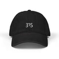 3 - Hat - 315 - Stylish Embroidered Denim Hat with 315 Design