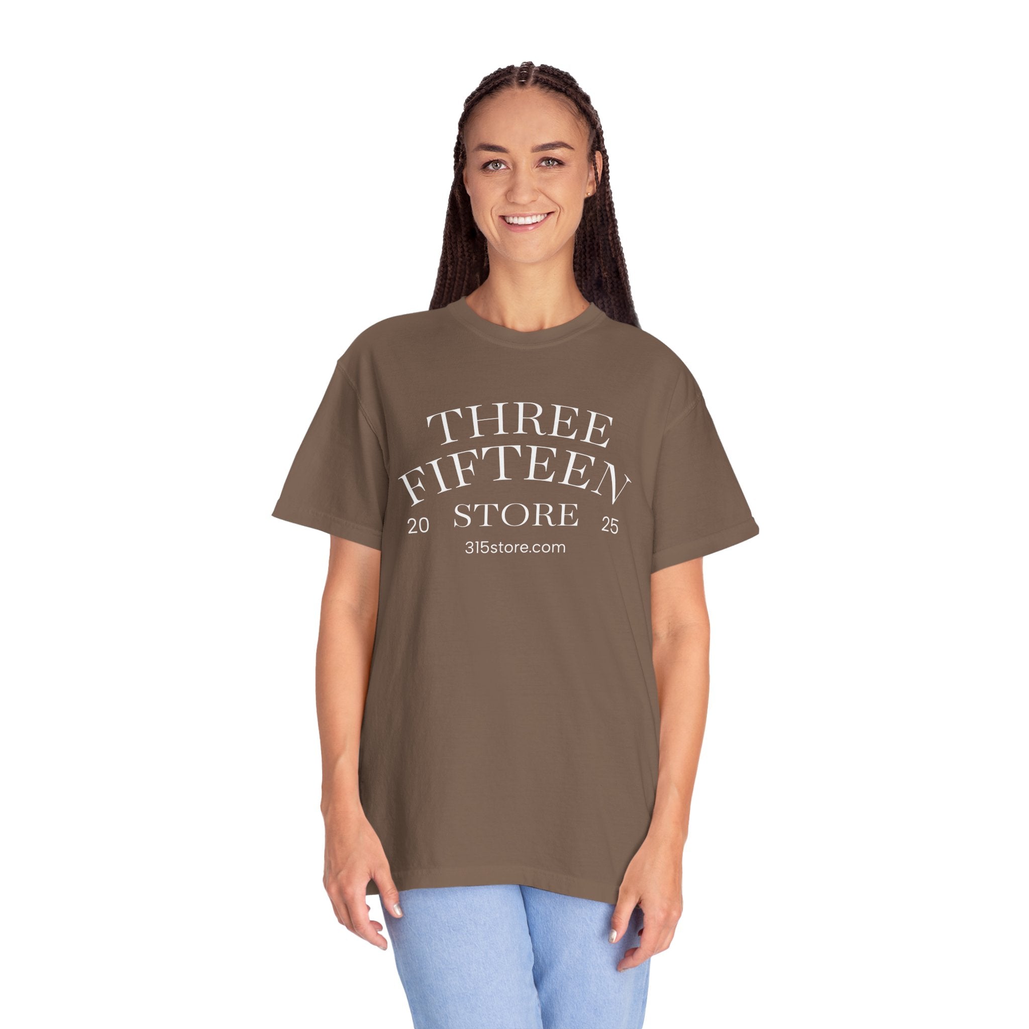 11 - Three Fifteen Store Plain Back Multi Colors Graphic T-Shirt