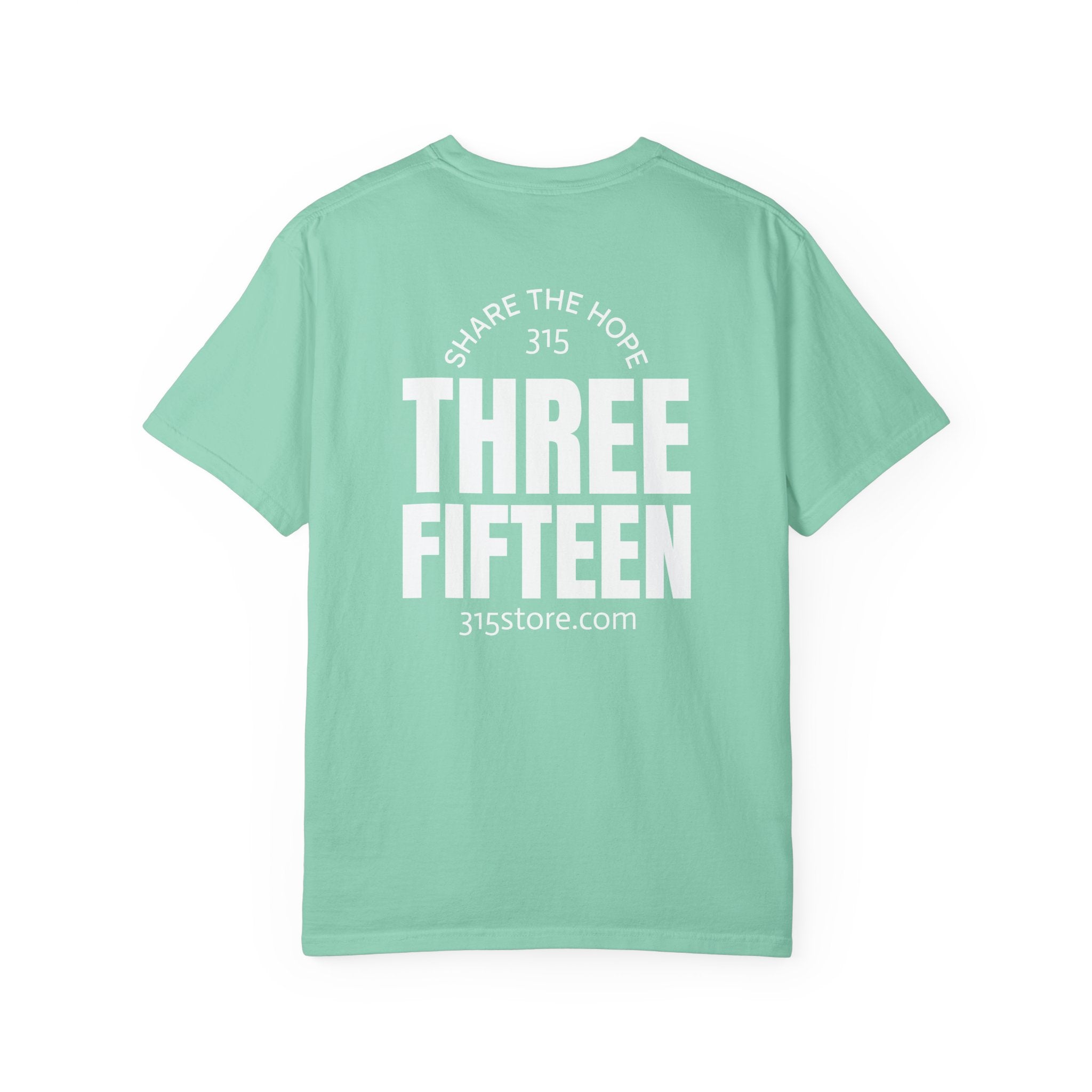1 - Multi Colors Share the Hope Three Fifteen Graphic T-Shirt