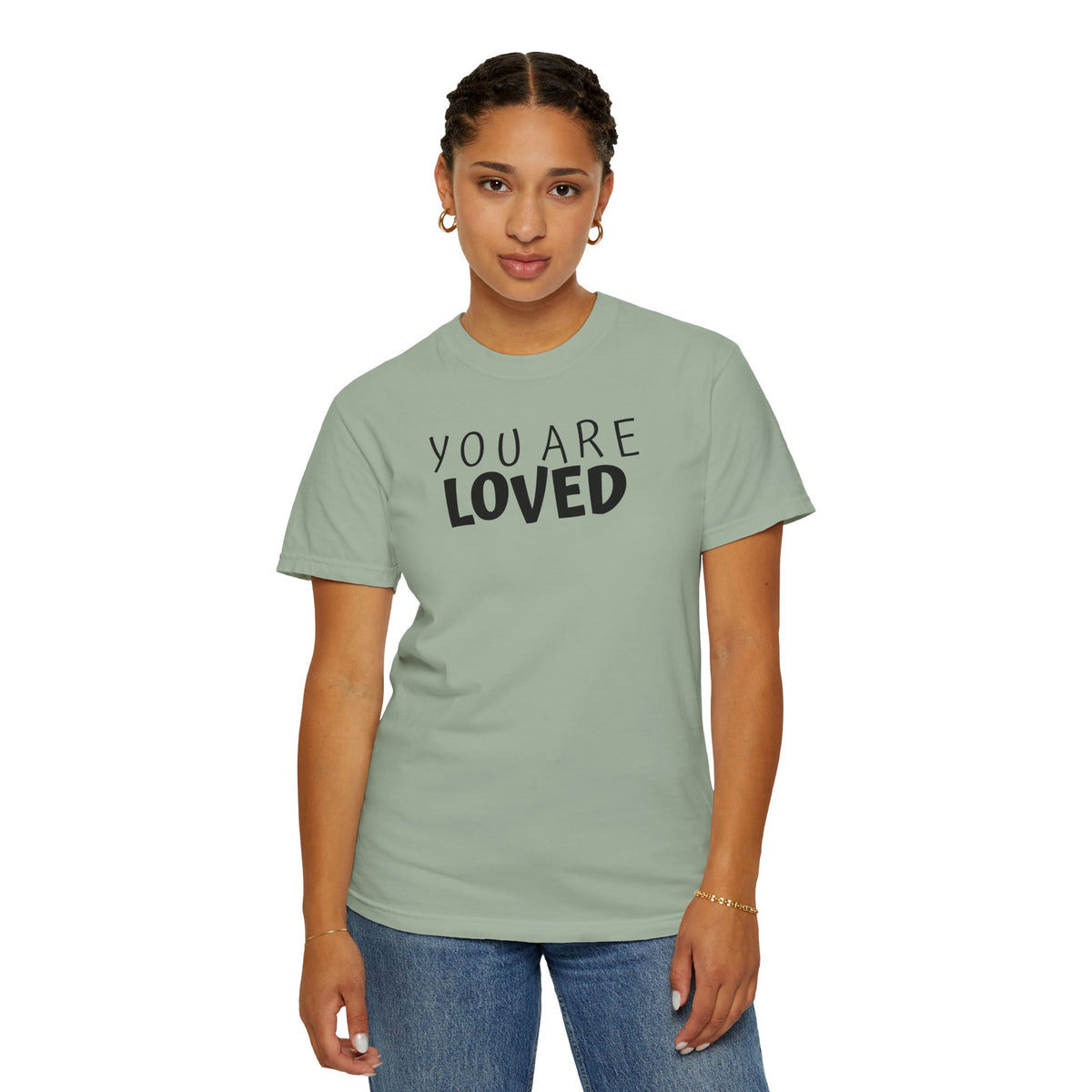 01 - You Are Loved Multi Colors Graphic T-Shirt