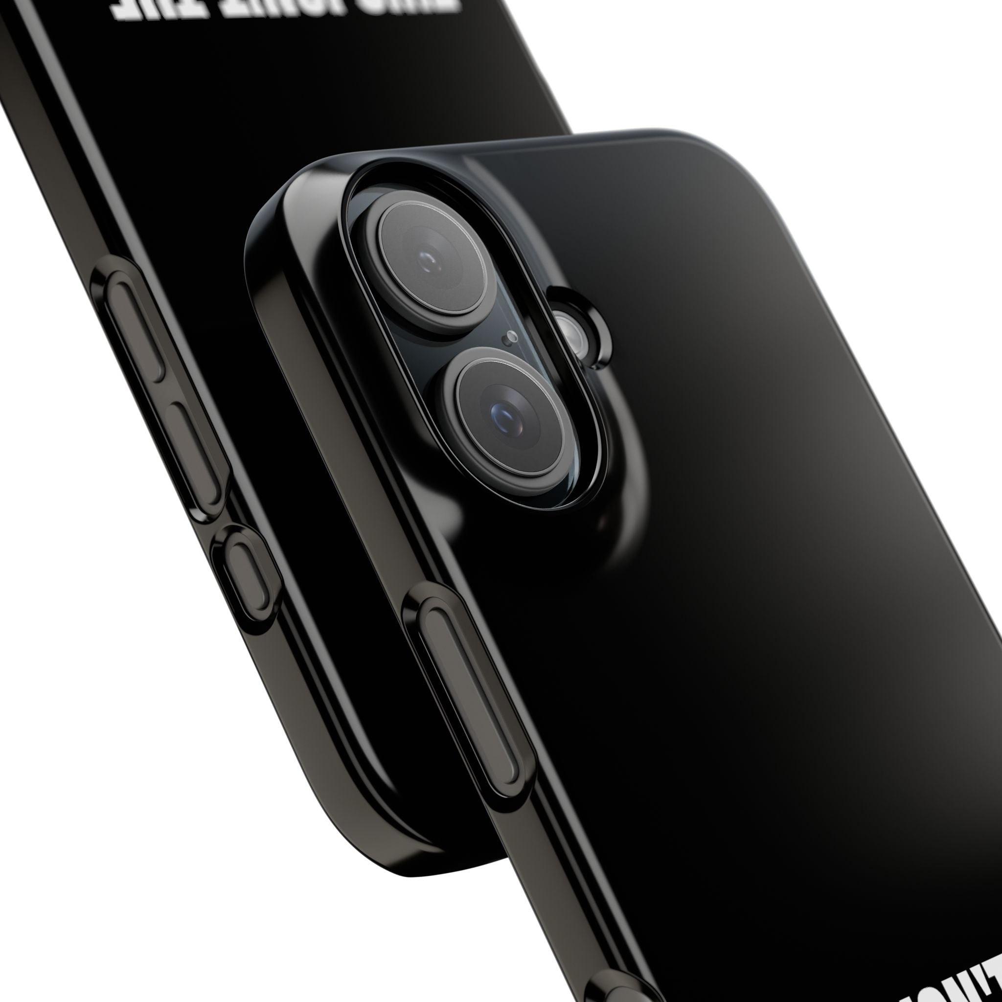 36 - Phone case Slim Phone Case — "This Isn't the End of My Story" Motivational Black Protective Cover