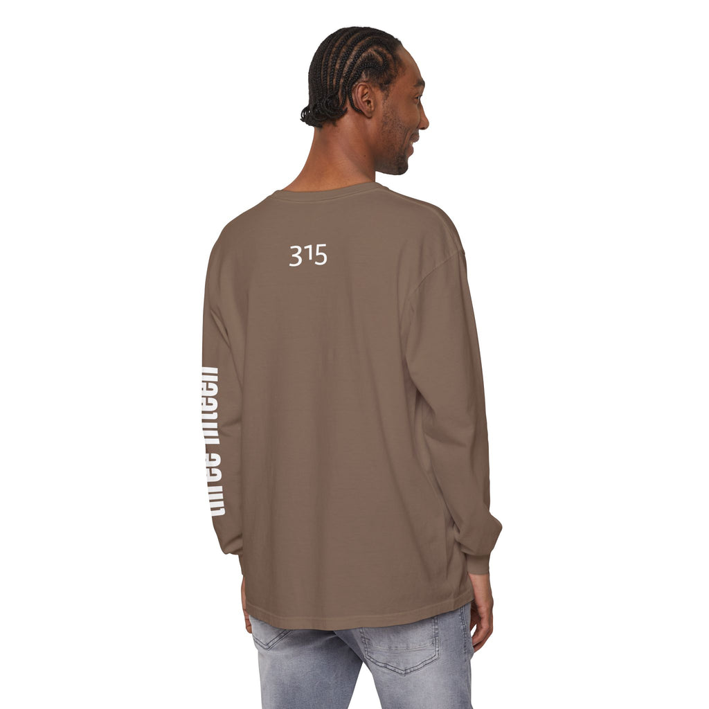 12 - 315 Three Fifteen Multi Color Unisex Long Sleeve T-Shirt - Inspirational Casual Wear