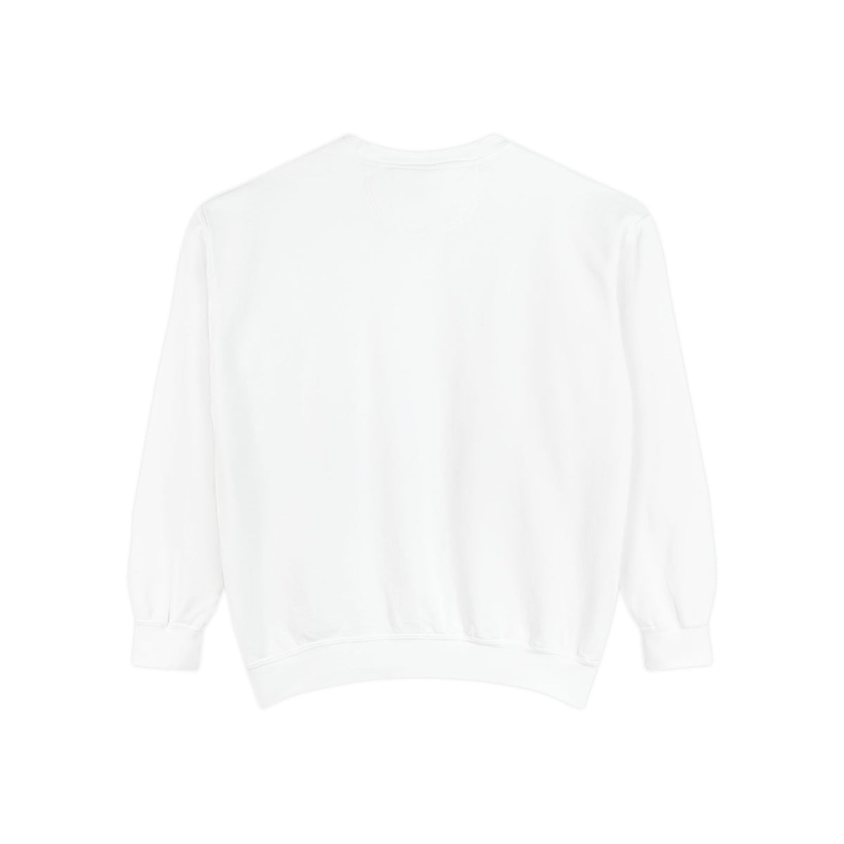 15 - Multi Color Hope Matters Embroidered Minimalist Logo Sweatshirt — White Crewneck Casual Pullover
