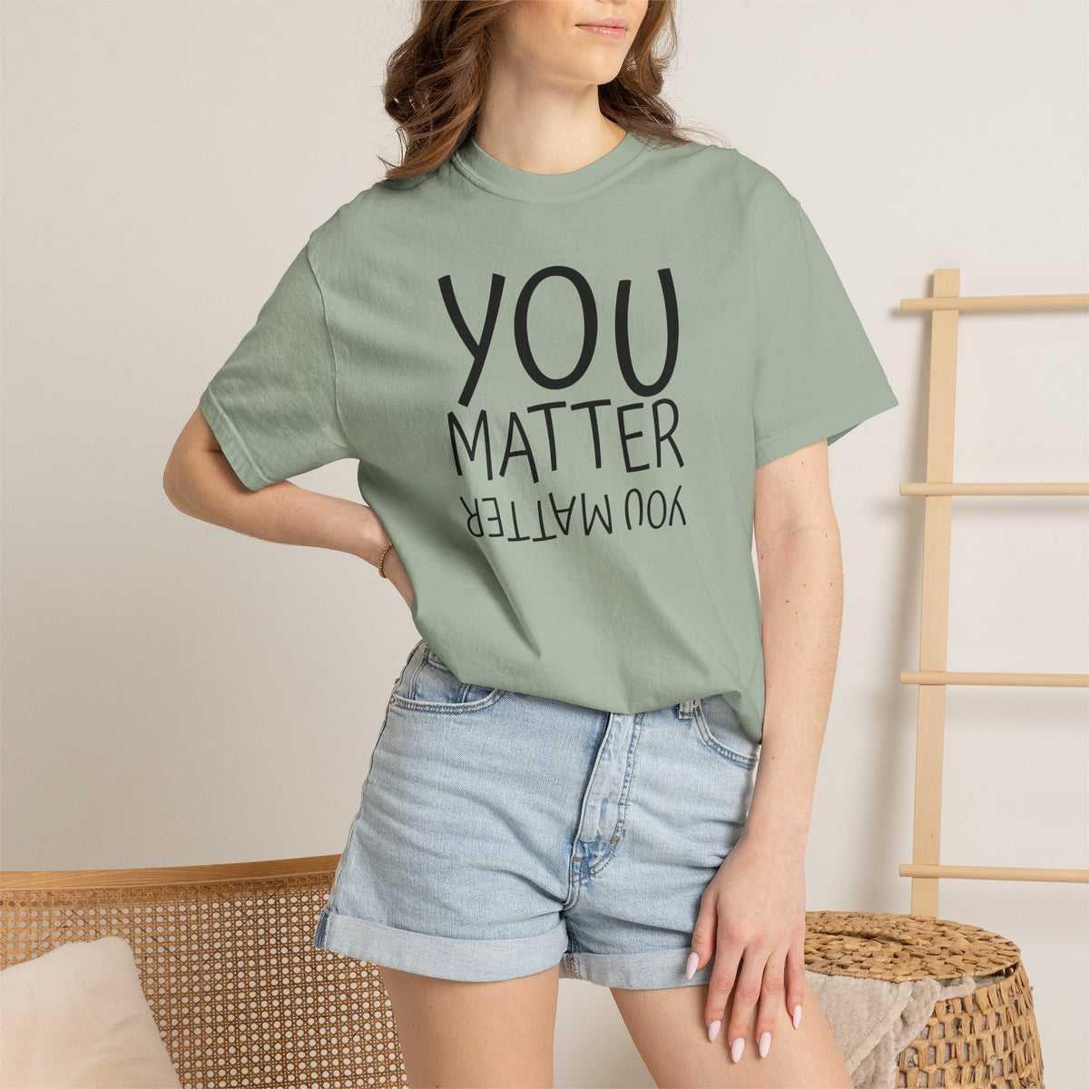 01 - You Matter Multi Color Graphic” Store Graphic T-Shirt
