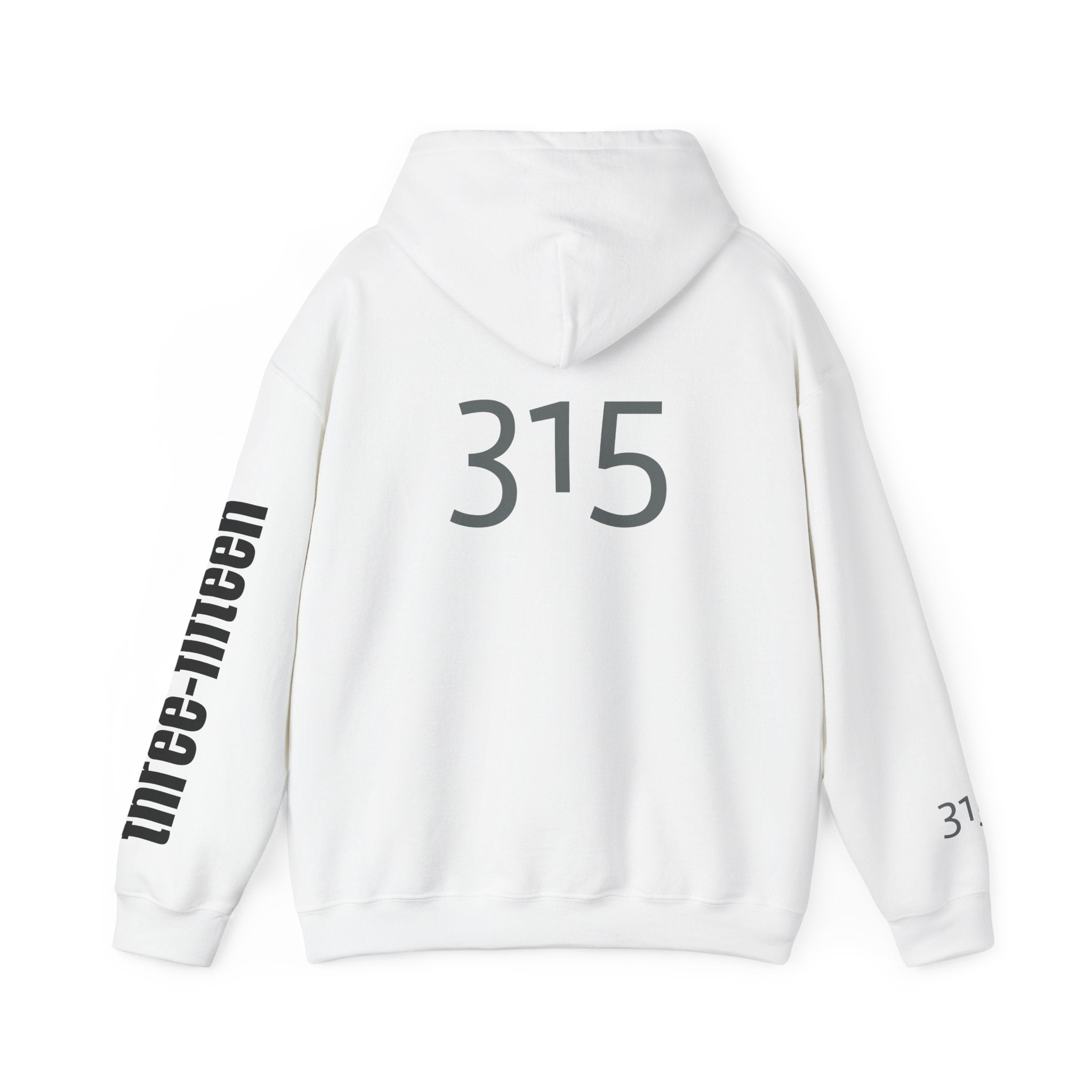 16 - Multi Color Printed Three-Fifteen Inspirational Quote Hoodie - This Isn't The End Of My Story