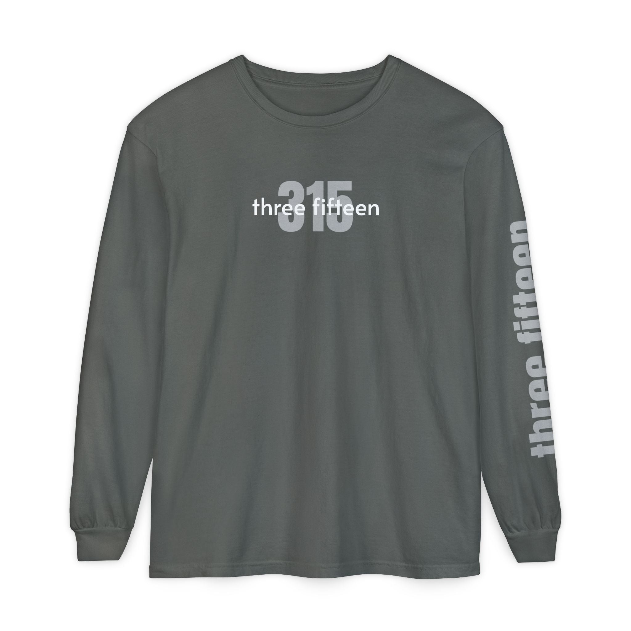 12 - Unisex Long Sleeve T-Shirt - Bold 315 Inspirational Casual Wear