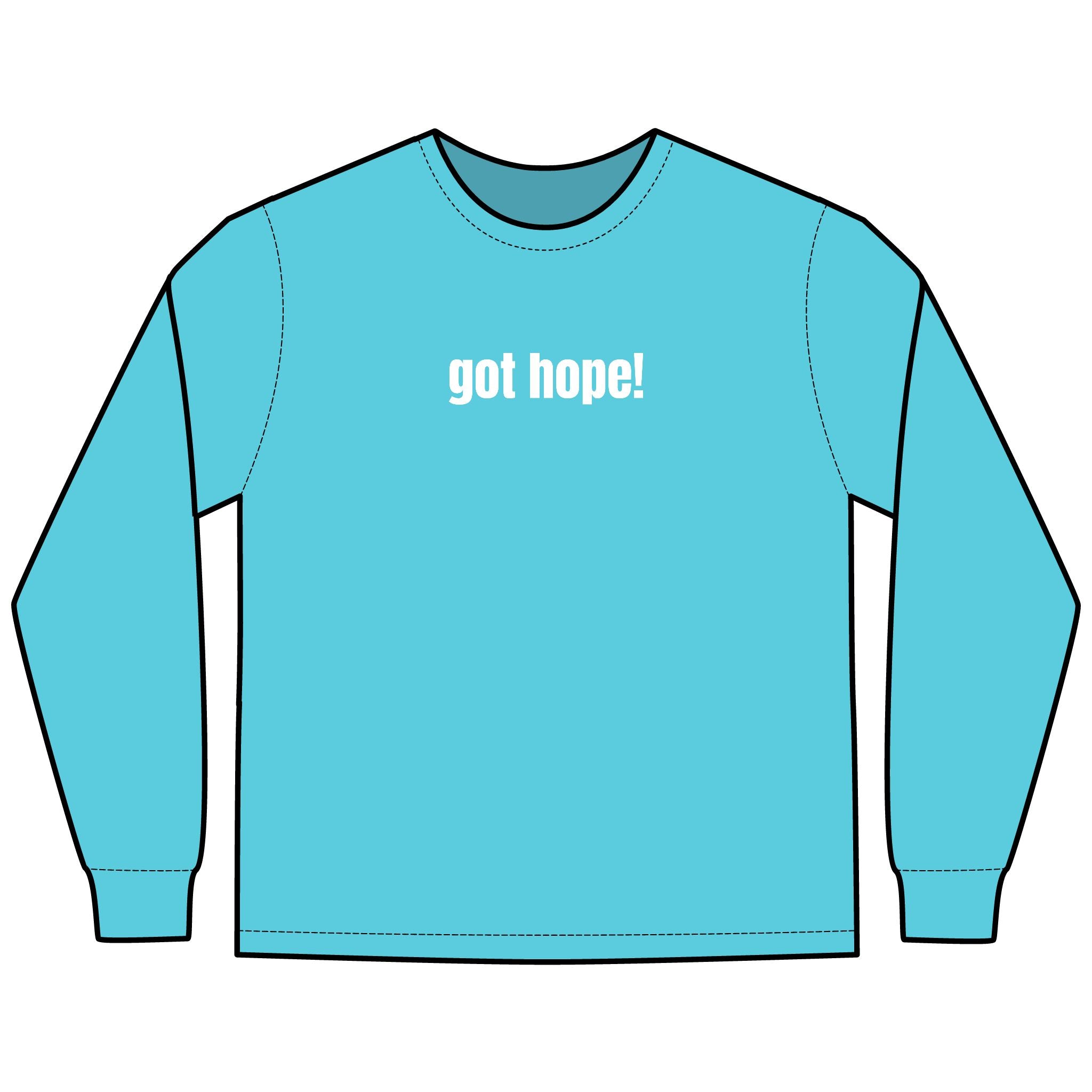 A Helping Hand Multi Colors Hanes Garment-Dyed Long Sleeve T-Shirt with 315 Print