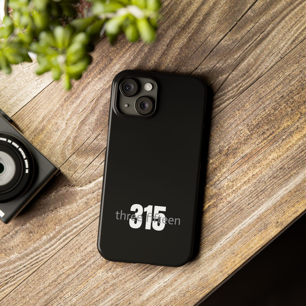 Copy of 36 - Phone case 315 Slim Phone Case — Motivational Black Protective Cover