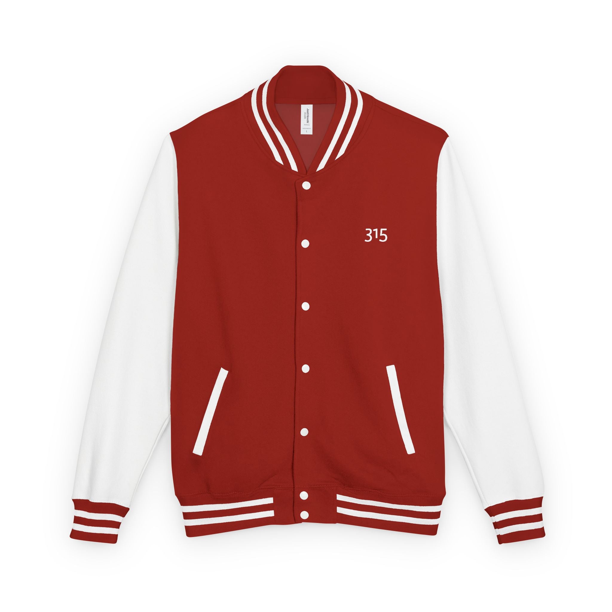 Multi Color Unisex Heavyweight Letterman Jacket - Classic Athletic Style with 315 Detail