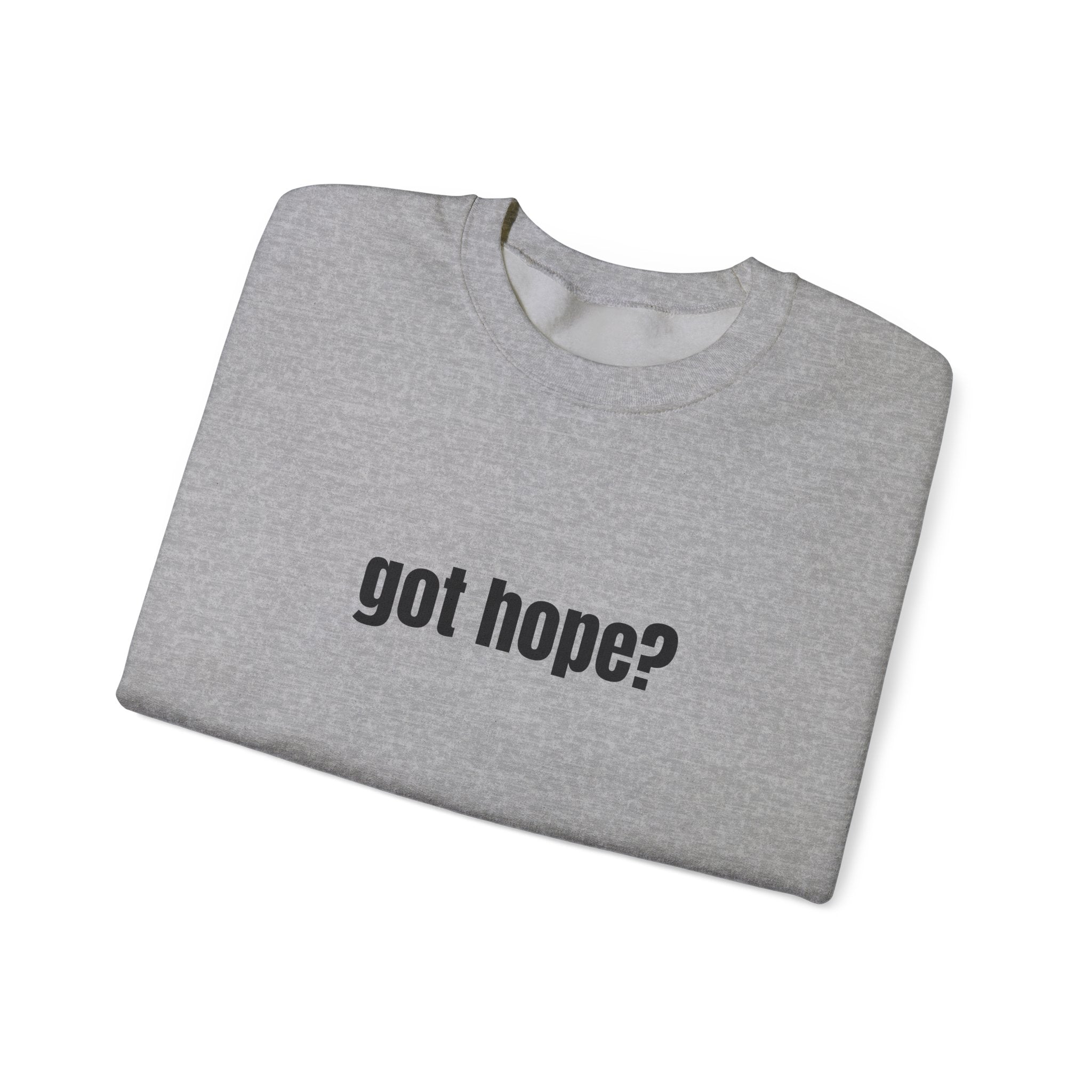 Multi Colors "This Isn't the End of My Story" Inspirational Crewneck Sweatshirt - "Got Hope?" & "This Isn't The End of My Story"