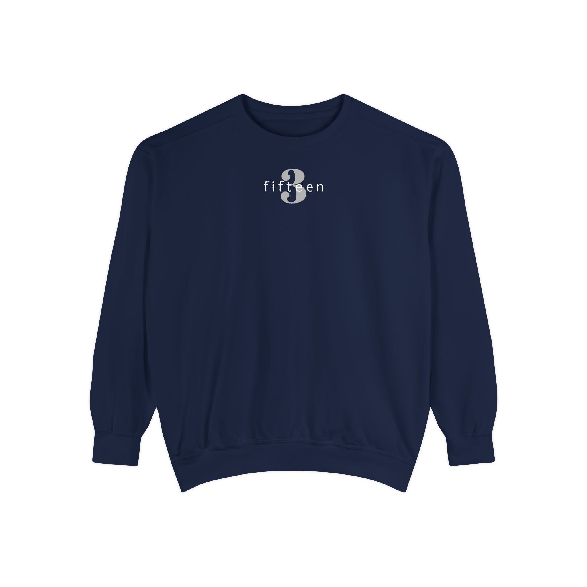 15 - Sweatshirt Bold 315 Multi Color - Embroidered Minimalist Logo Sweatshirt —Crewneck Casual Pullover