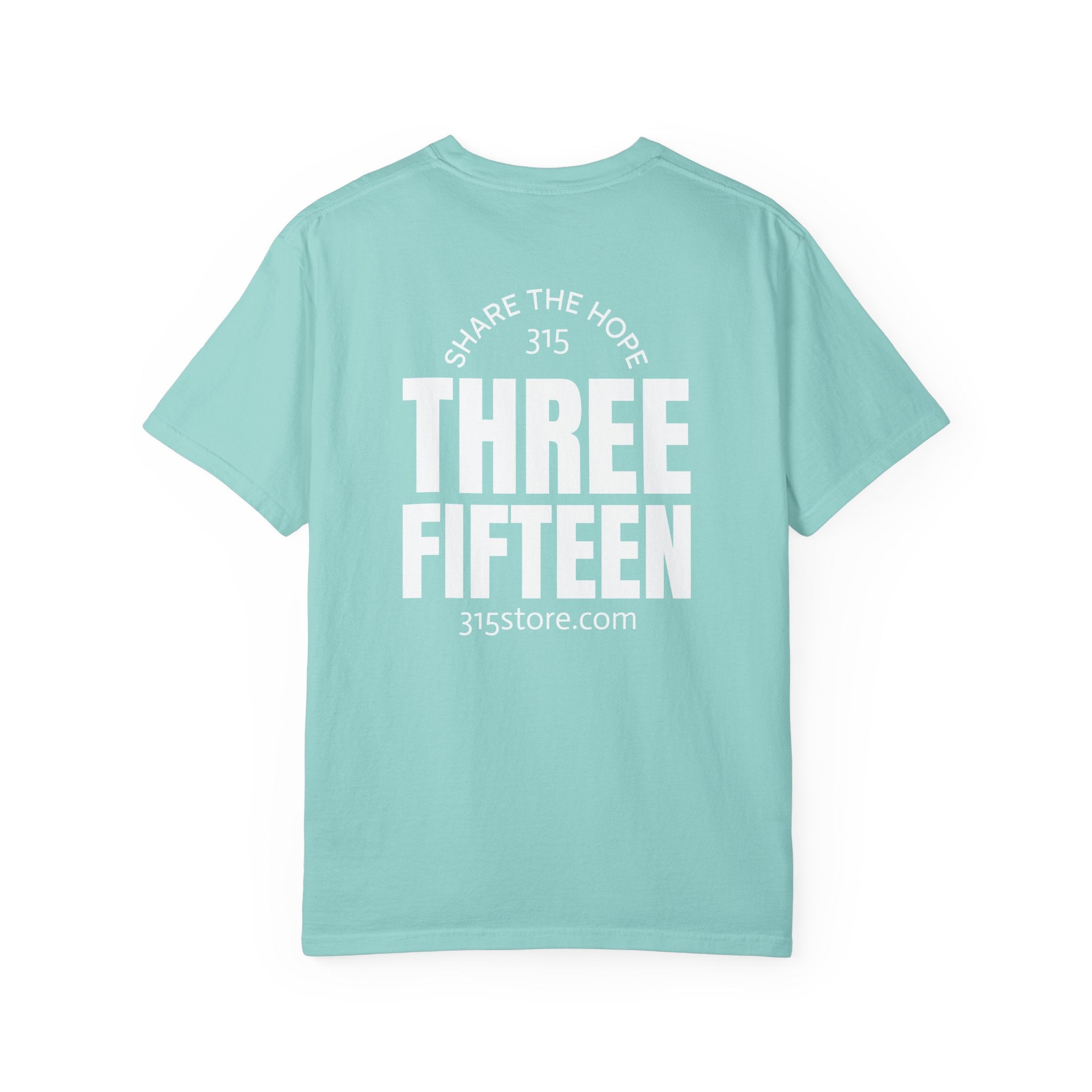1 - Multi Colors Share the Hope Three Fifteen Graphic T-Shirt