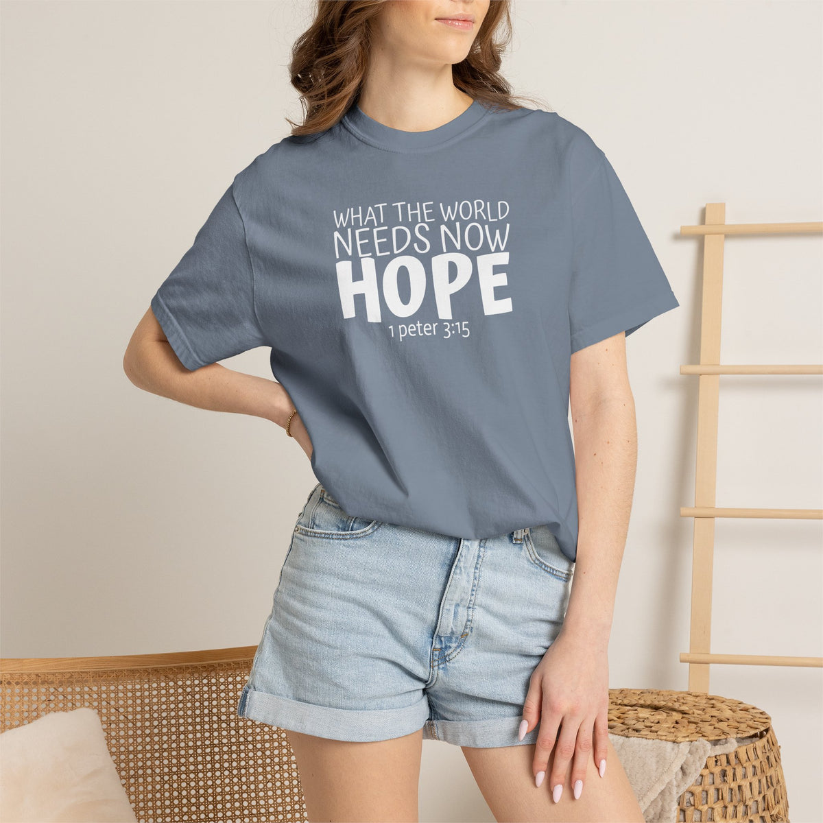 01 - Multi Colors What the World T-Shirt
