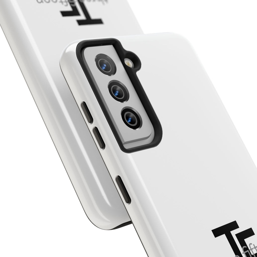 36 - Phone case Tough Phone Case — "This Isn't the End of My Story" Motivational Black Protective Cover