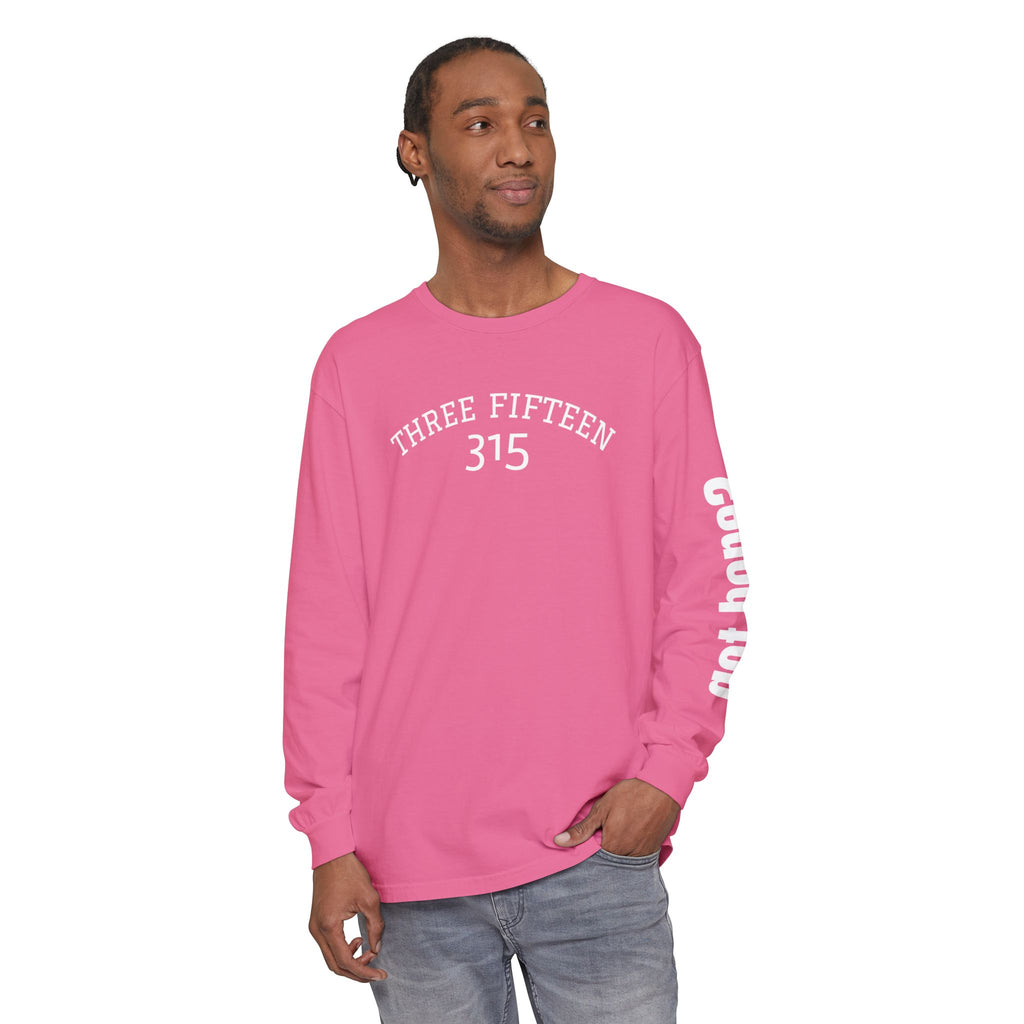 12 - Long sleeve Tee “What the World Needs Now - HOPE”" Unisex Long Sleeve T-Shirt - Inspirational Casual Wear