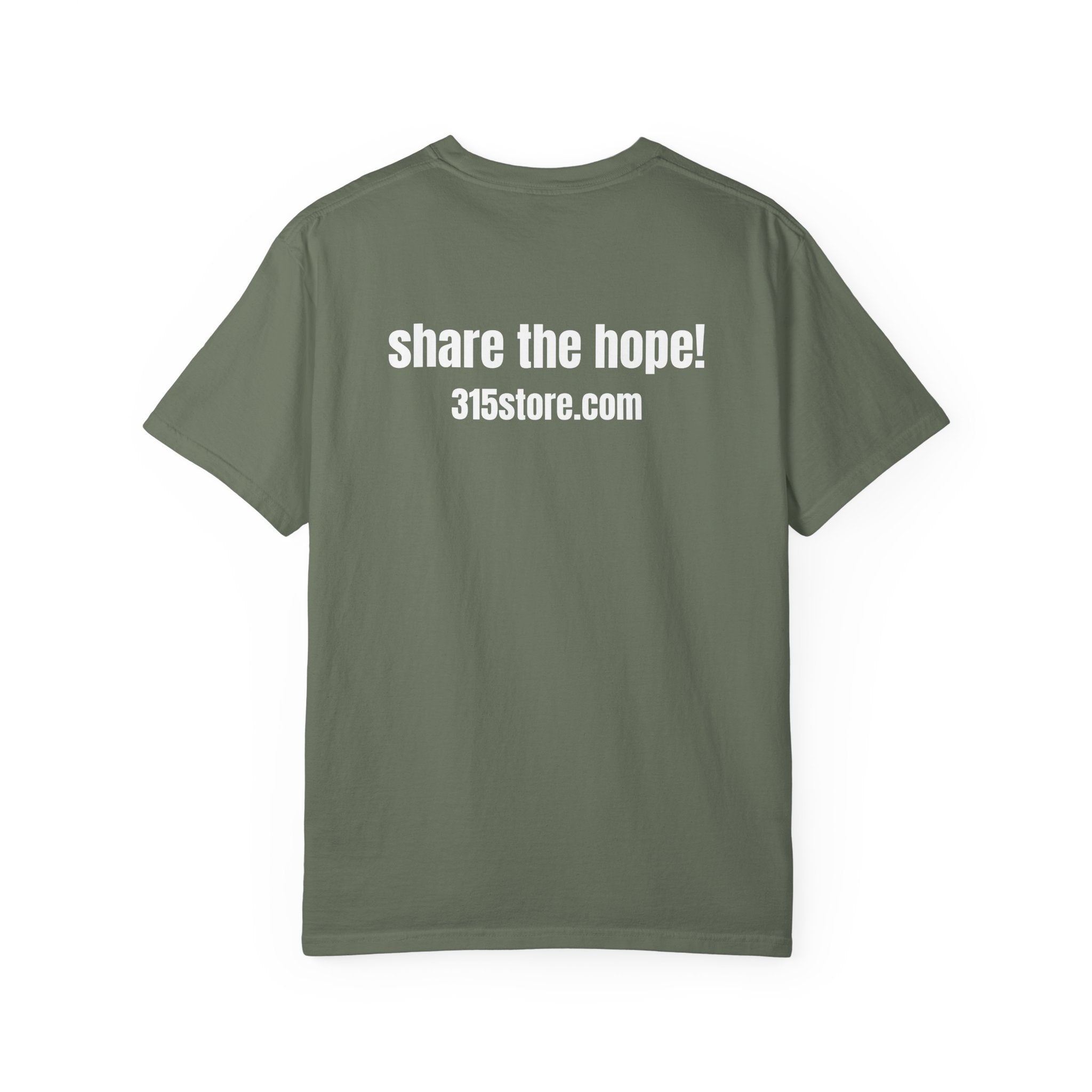 Multi Colors 315  "Share the Hope" Graphic T-Shirt