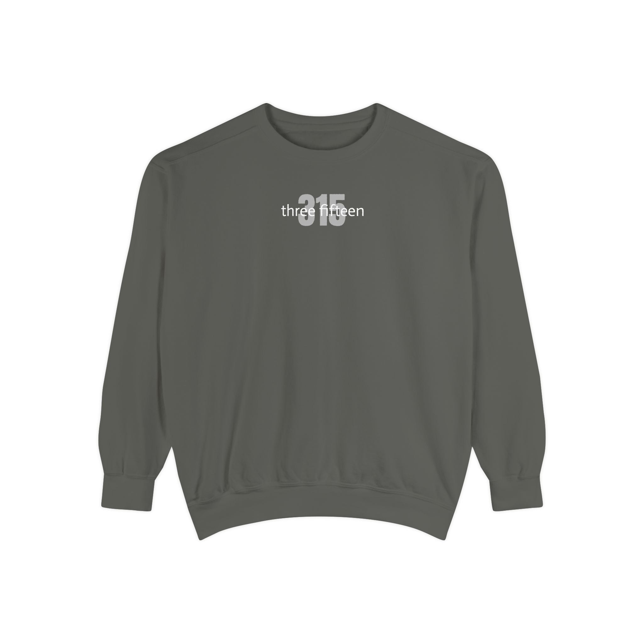 15 - Sweatshirt Bold 315 Multi Color - Embroidered Minimalist Logo Sweatshirt —Crewneck Casual Pullover
