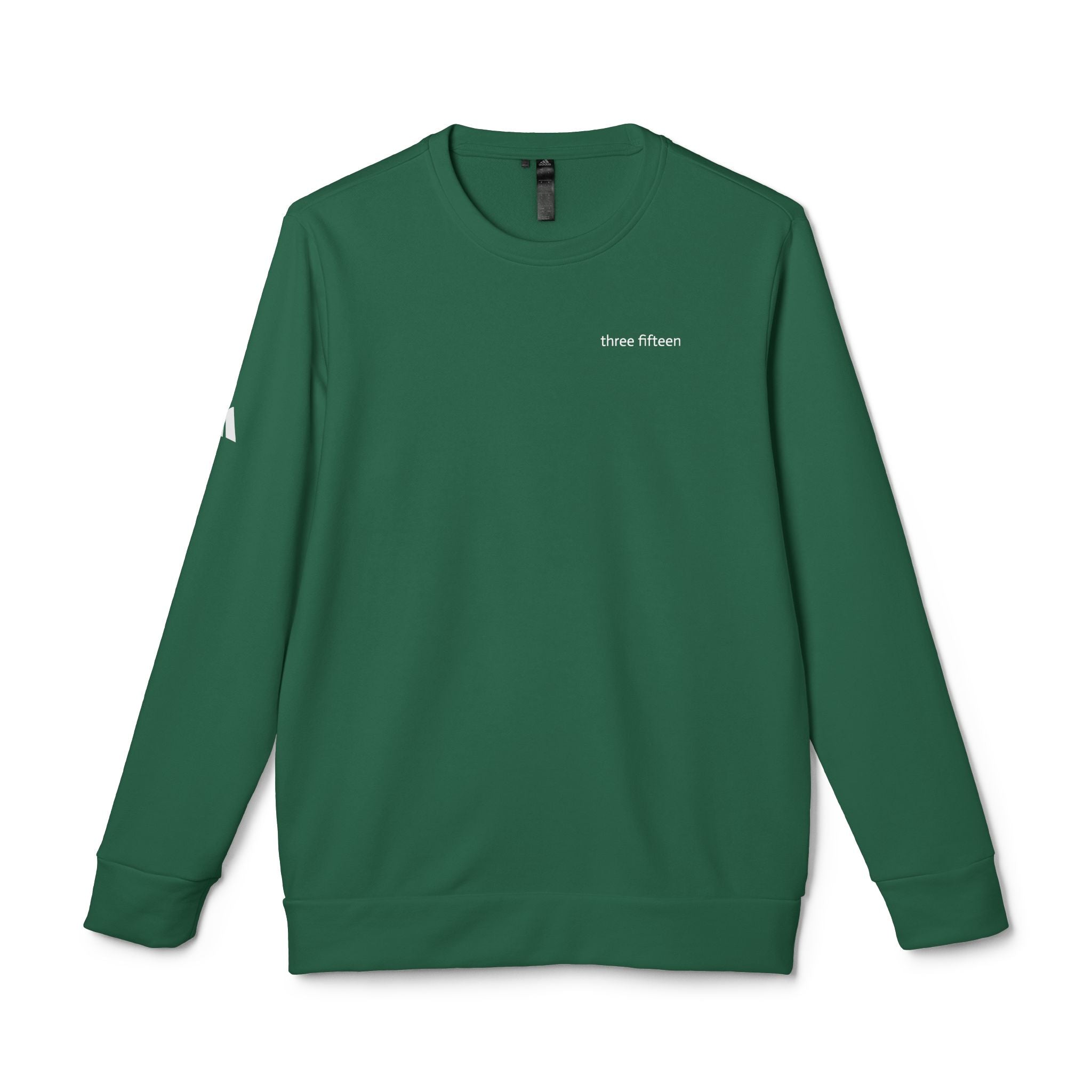 15 - Three Fifteen Adidas Multi Color Crewneck Sweatshirt — Subtle Logo Fleece