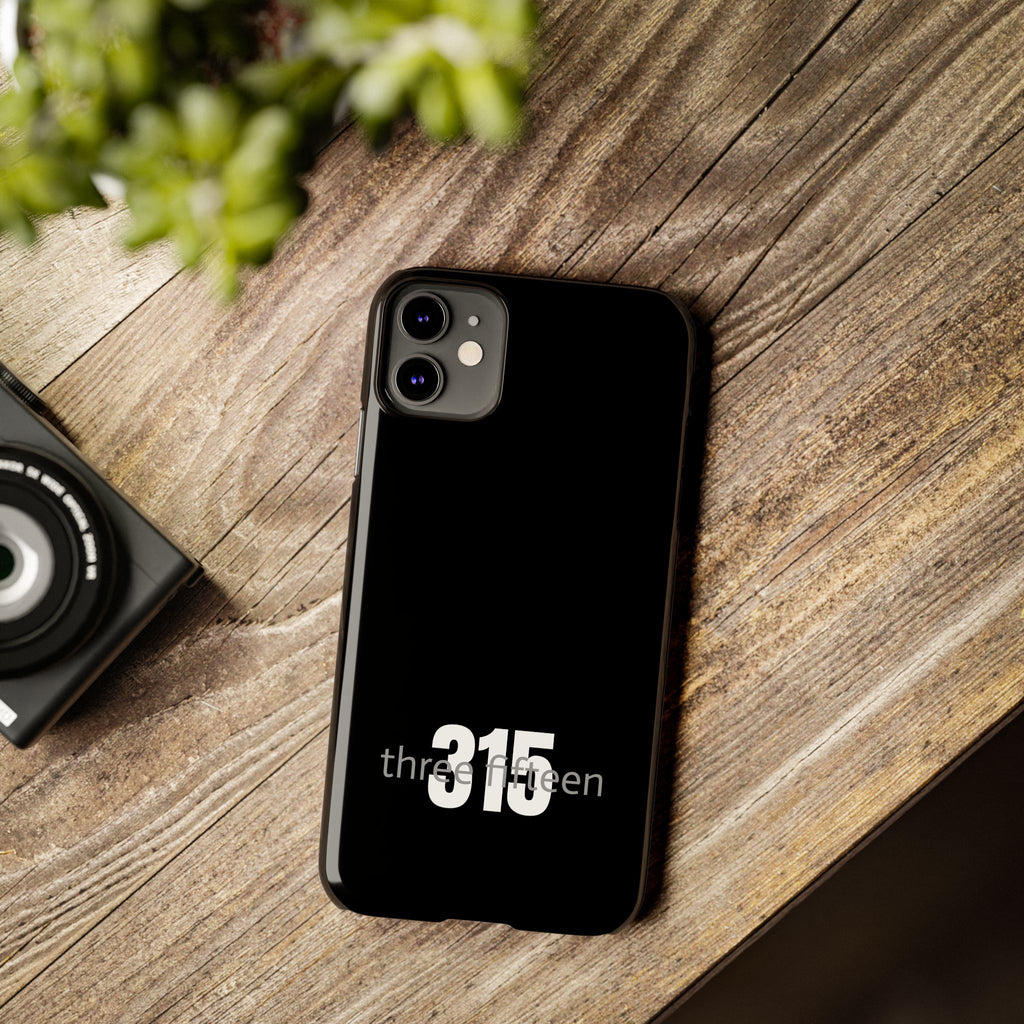 Copy of 36 - Phone case 315 Slim Phone Case — Motivational Black Protective Cover