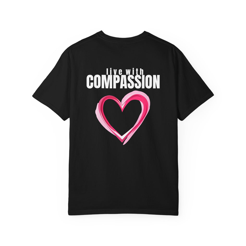 315 Multi Color - Live With Compassion - Multi Colors 315 Graphic T-Shirt