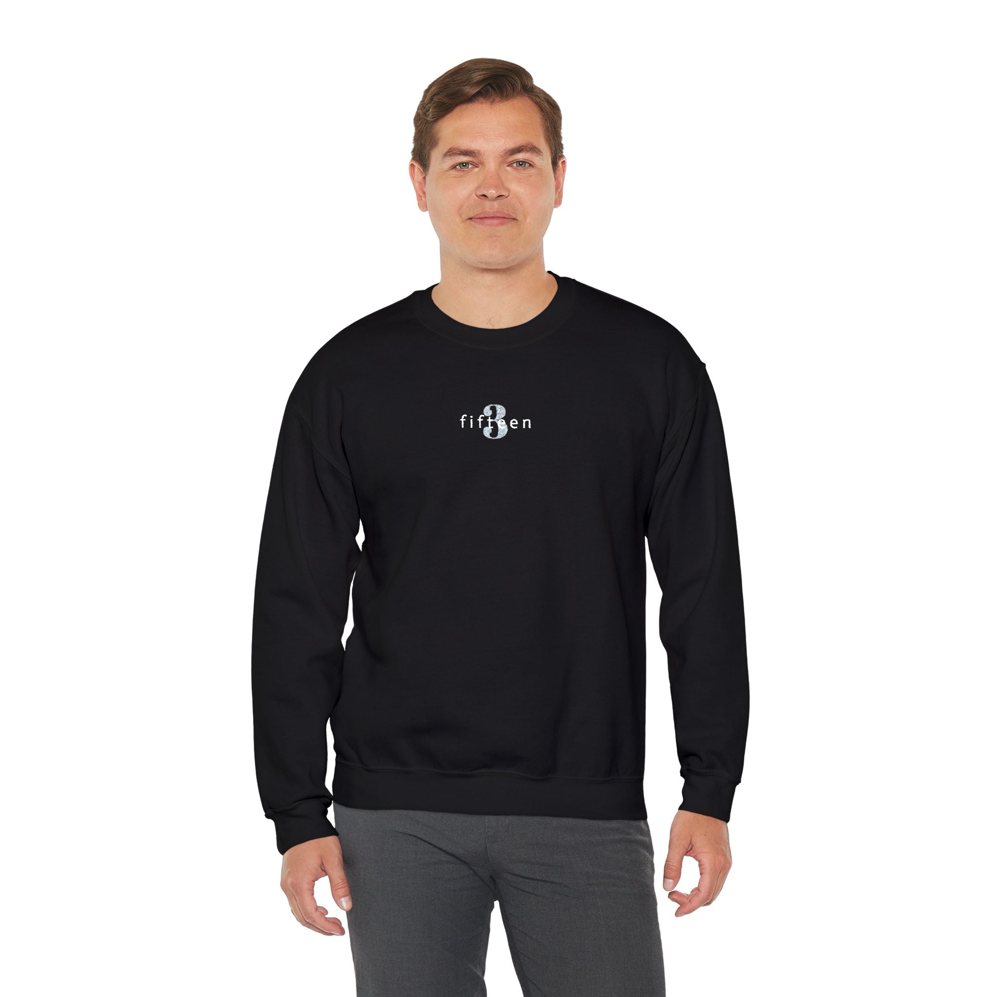 15 - Embroidered 3 Fifteen Crewneck Sweatshirt