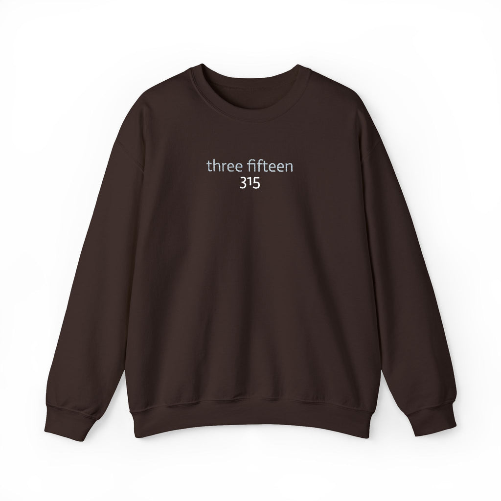 15 - Embroidered Three Fifteen 315 Crewneck Sweatshirt