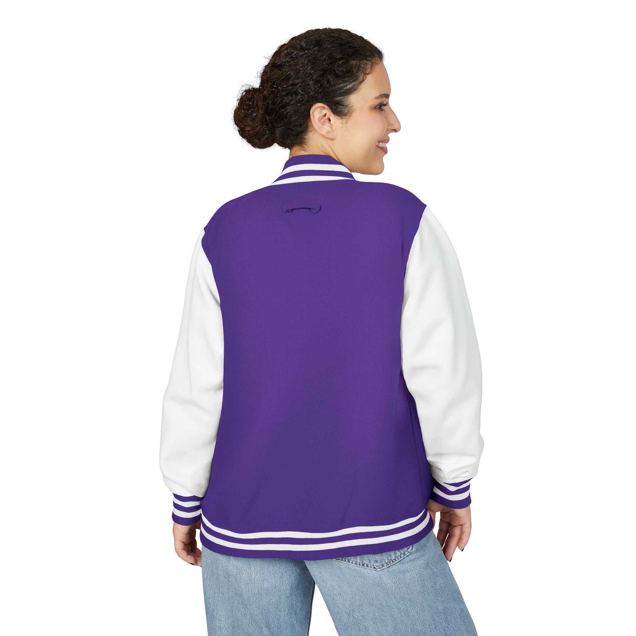 Multi Color Unisex Heavyweight Letterman Jacket - Classic Athletic Style with 315 Detail