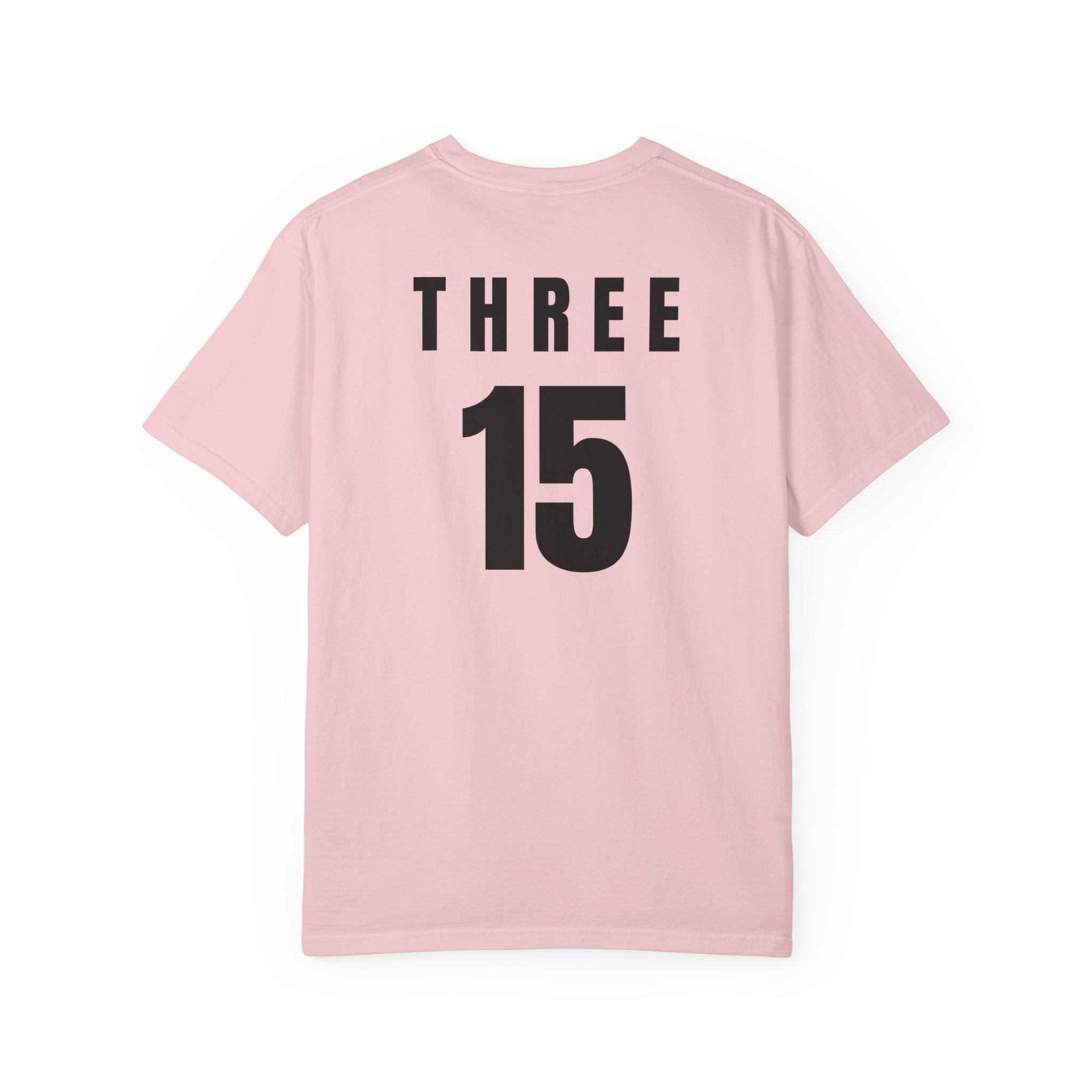 1 - Three 15 Multi Colors Front and Back Graphic T-Shirt